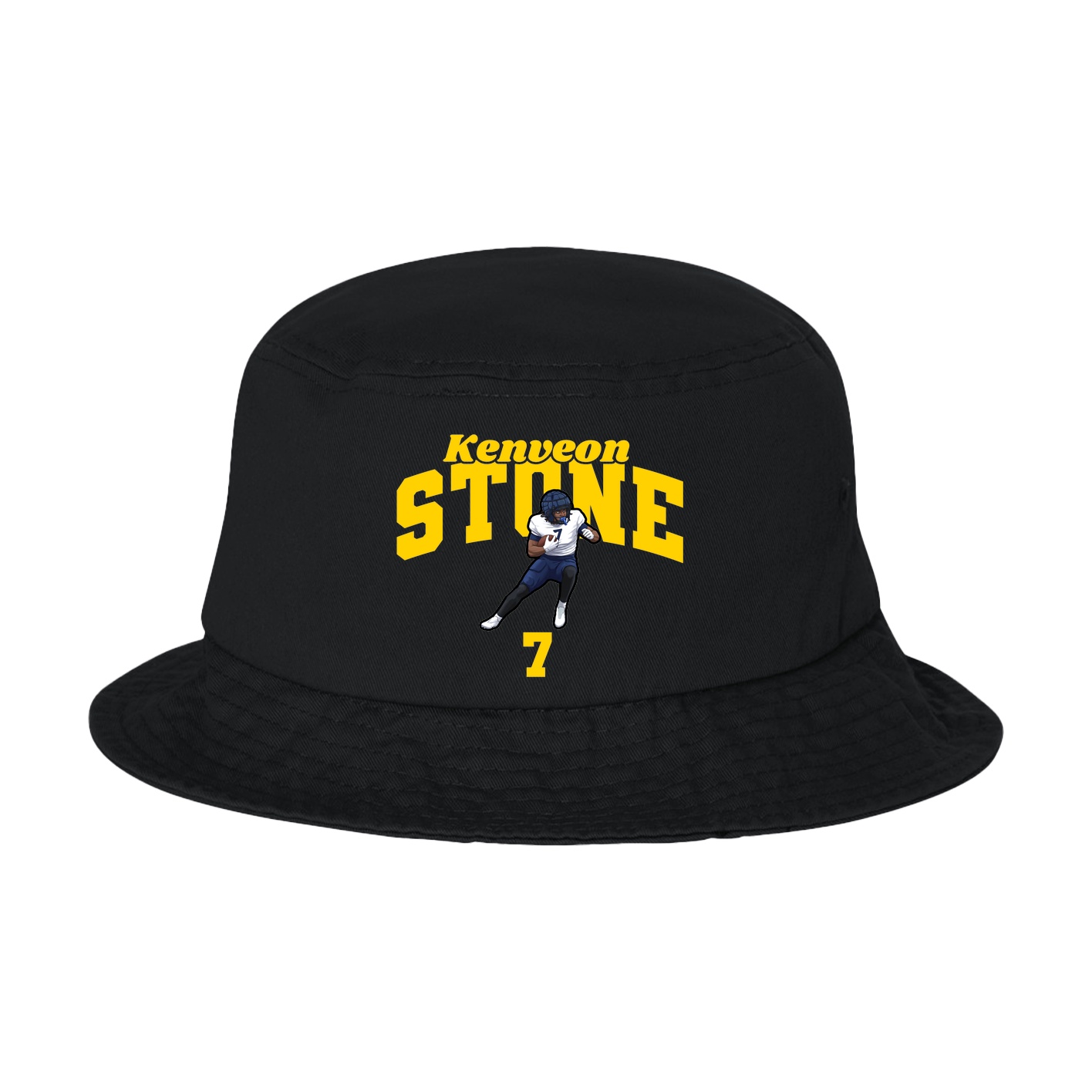 Bucket Cap — Signature Arch in Black