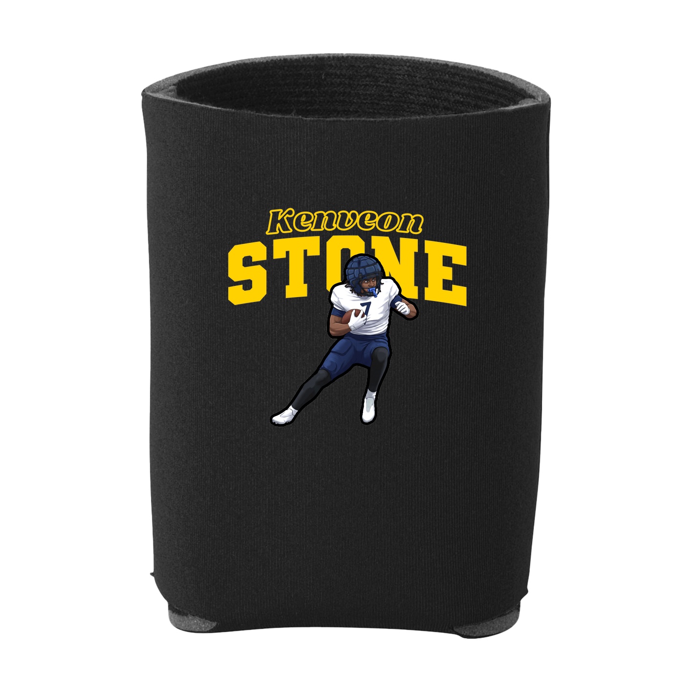 Can Holder — Name Arch in Black