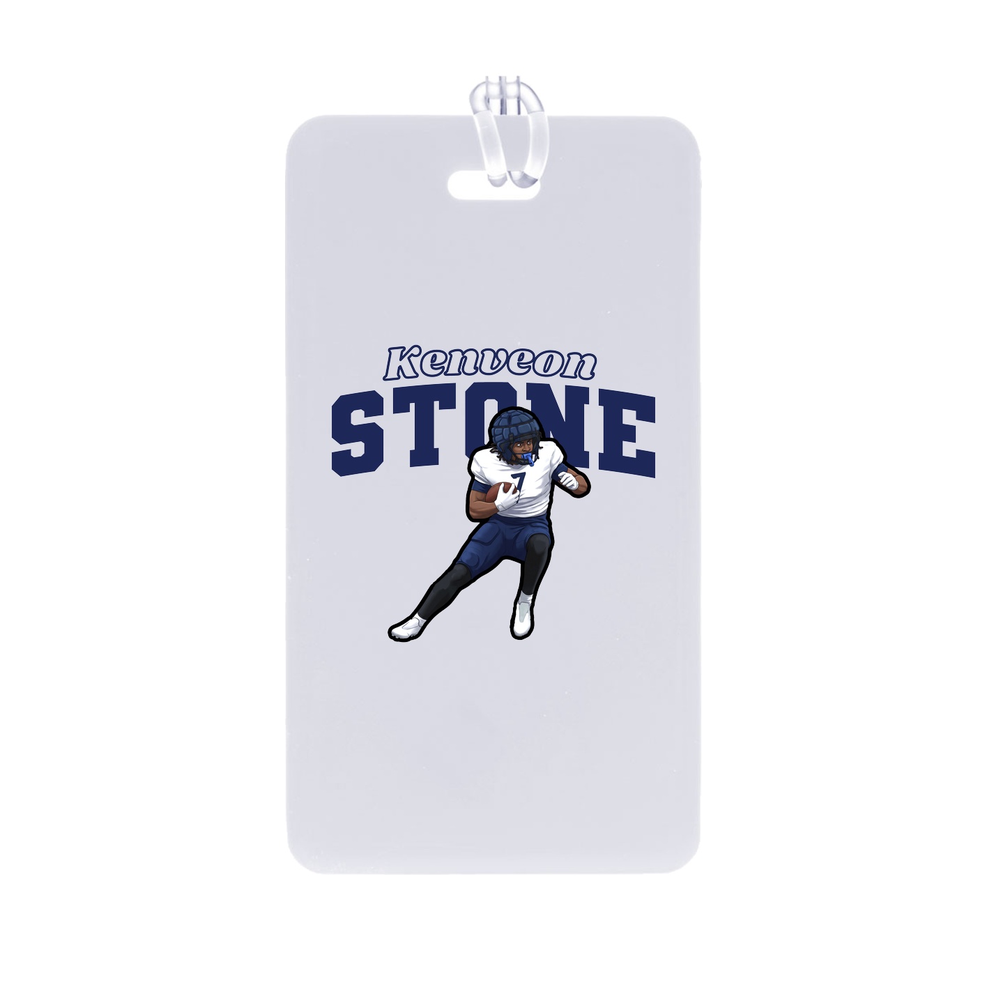 Bag Tag — Name Arch in Classic