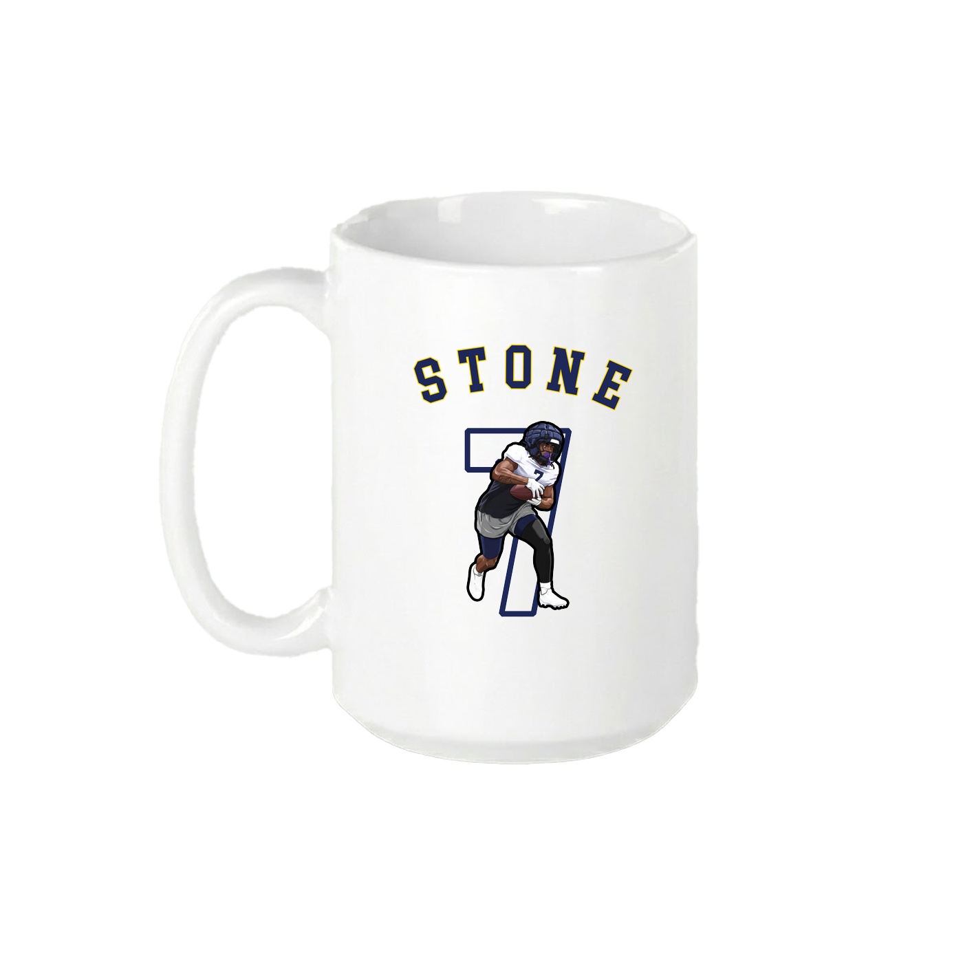 15oz Coffee Mug — Shirsey Arch in White