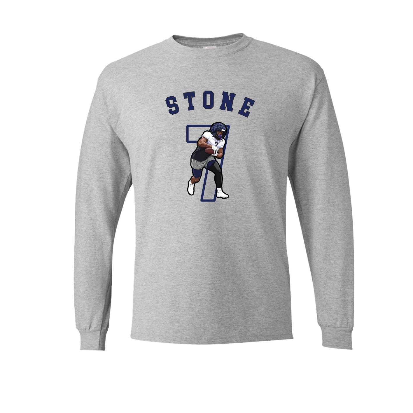 Long Sleeve Tee — Shirsey Arch in Grey