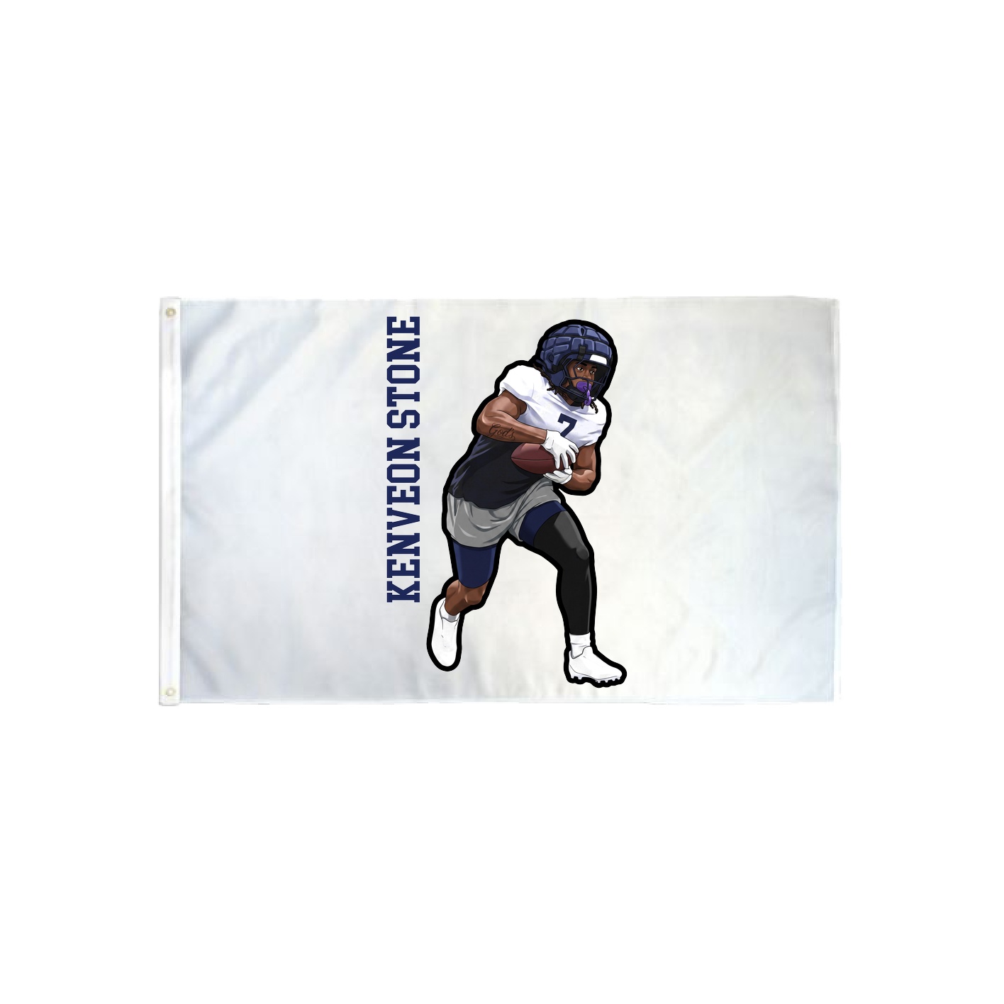 3x5 Flag — Name Vertical in Classic