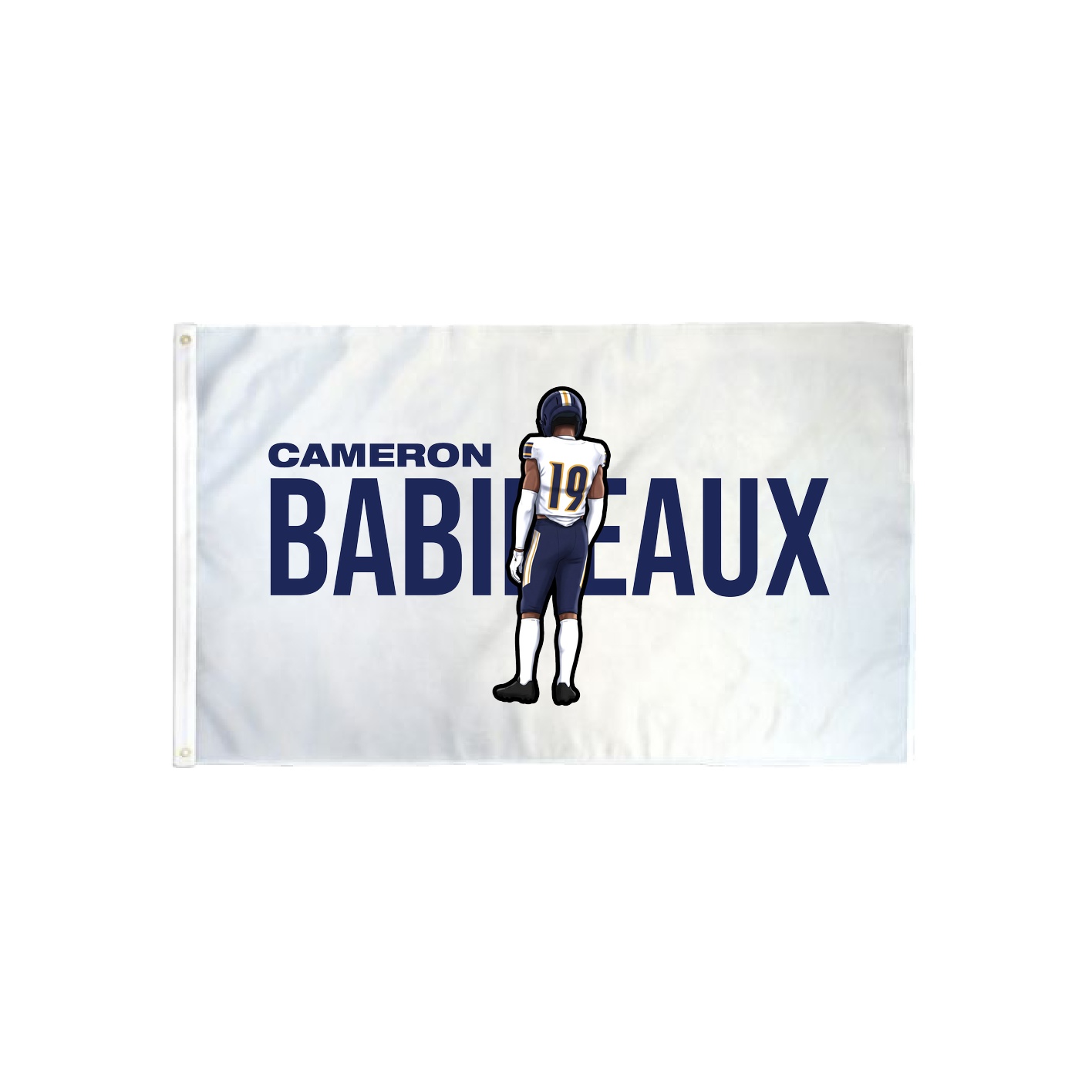 3x5 Flag — Player Name in Classic