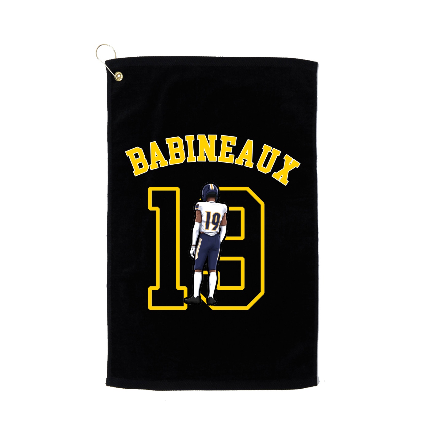 Golf Towel — Shirsey Arch in Black