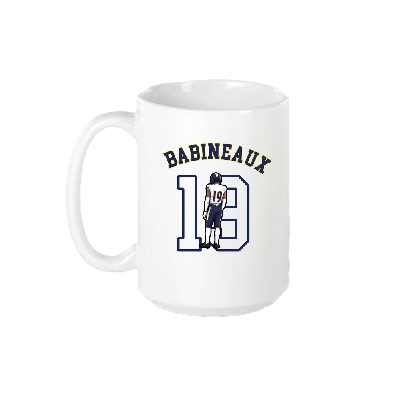 15oz Coffee Mug — Shirsey Arch in White