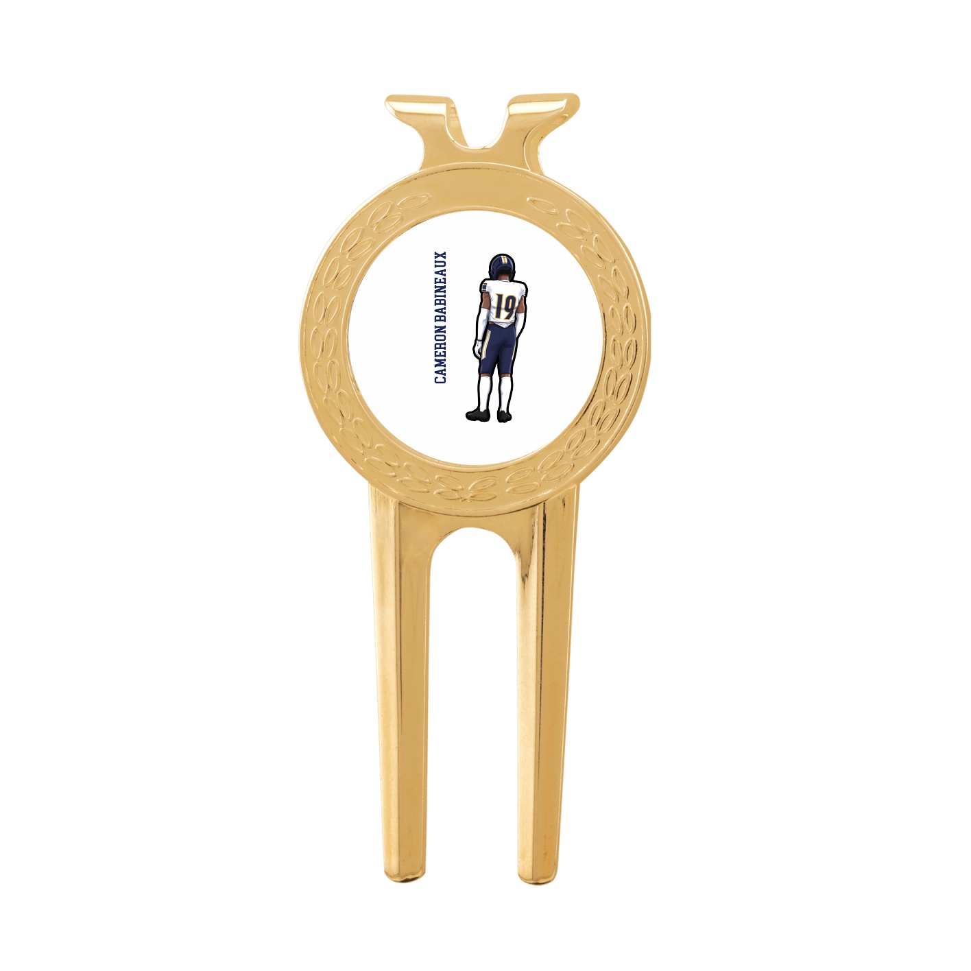Divot Tool with Ball Marker — Name Vertical in Classic