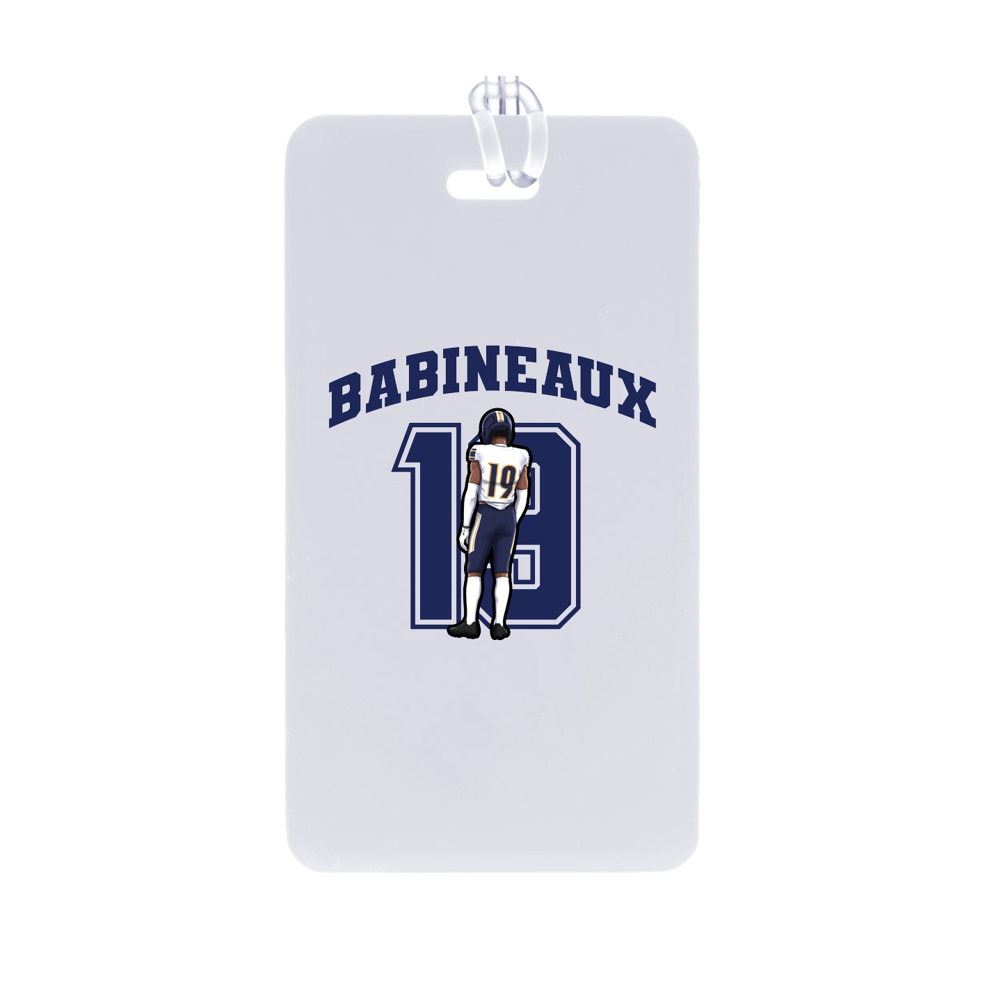 Bag Tag — Number in Classic