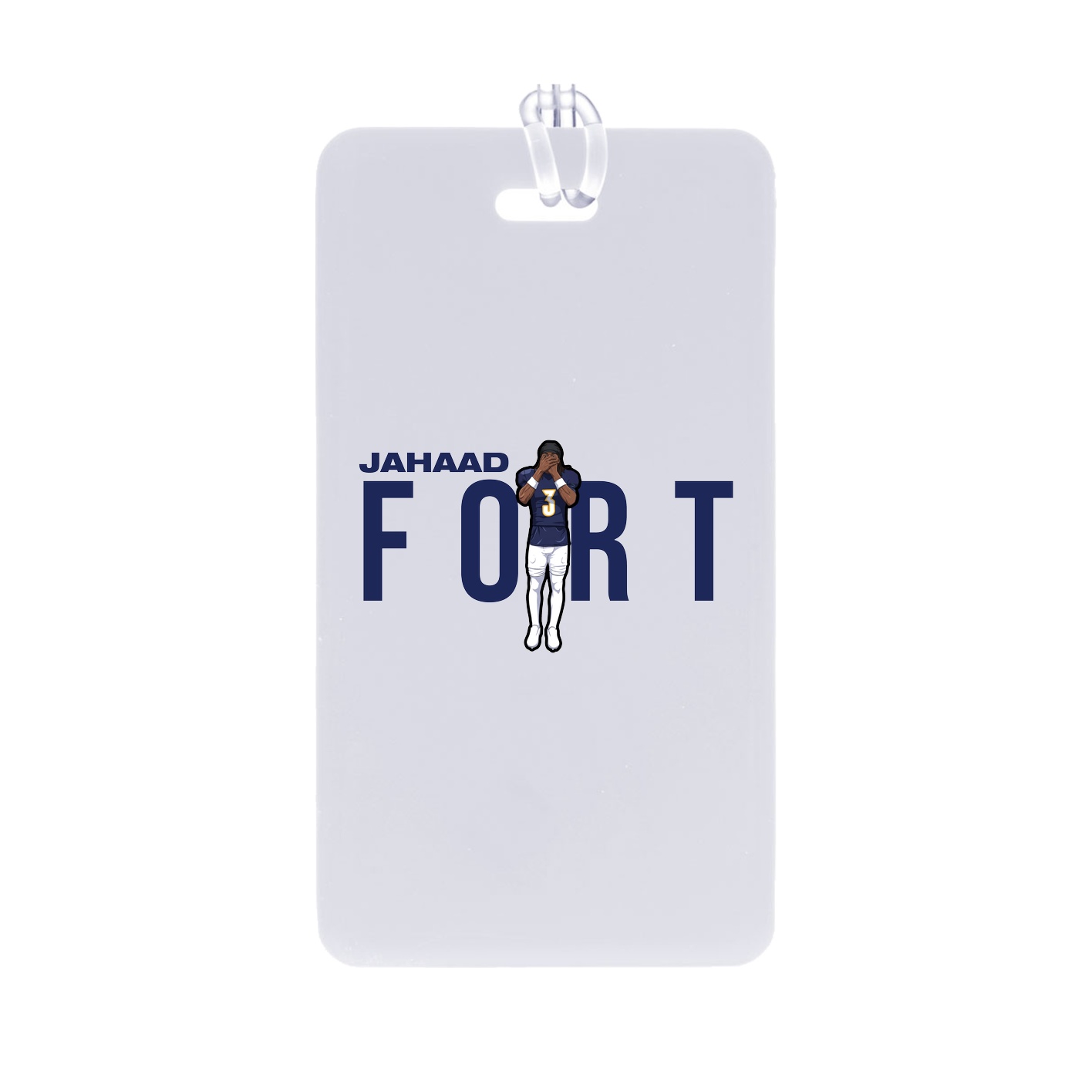 Bag Tag — Player Name in Classic