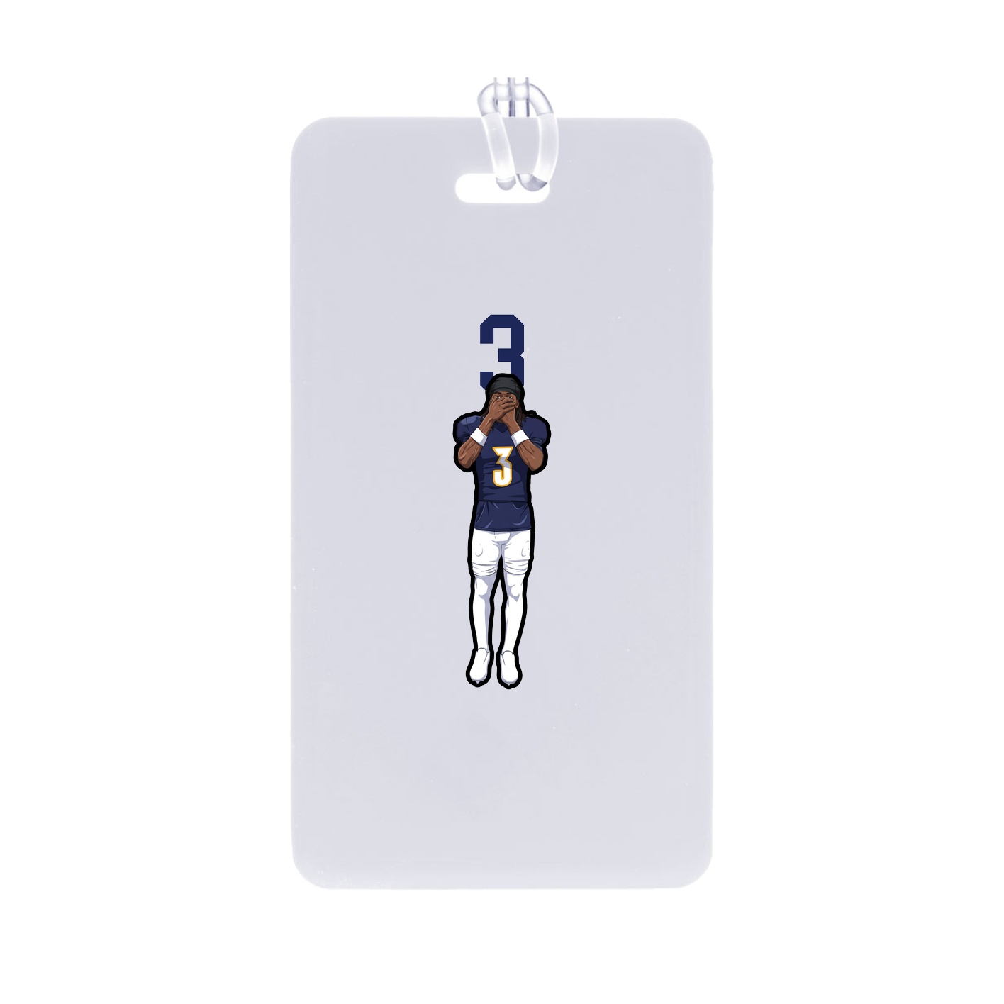 Bag Tag — Number Top in Classic