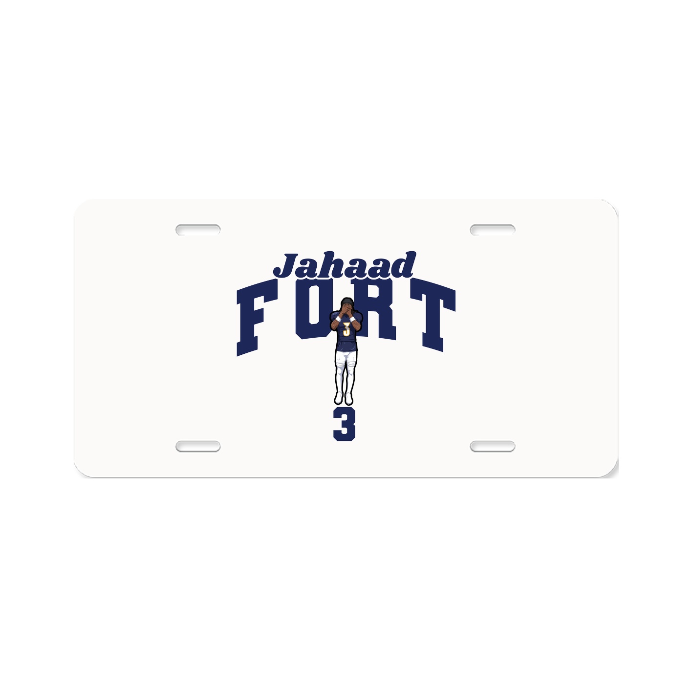 License Plate — Signature Arch in Classic