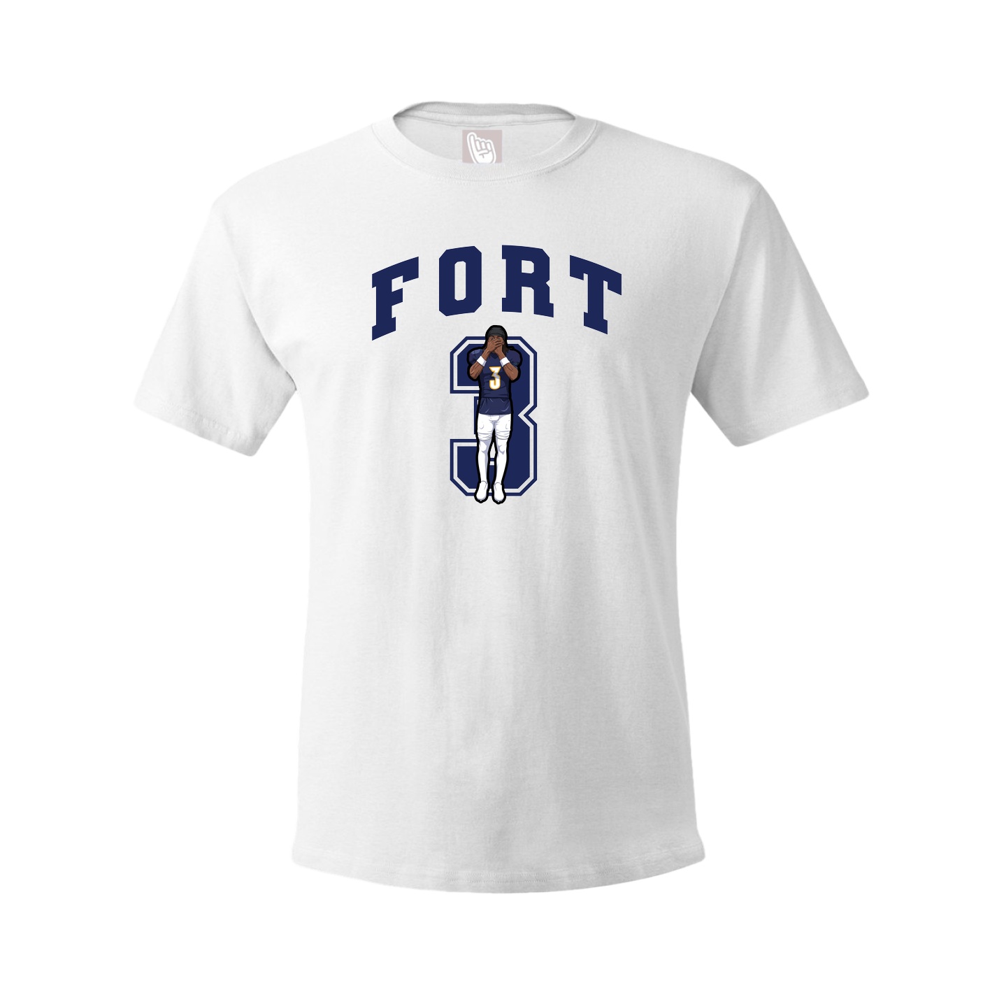 Tee — Number in White