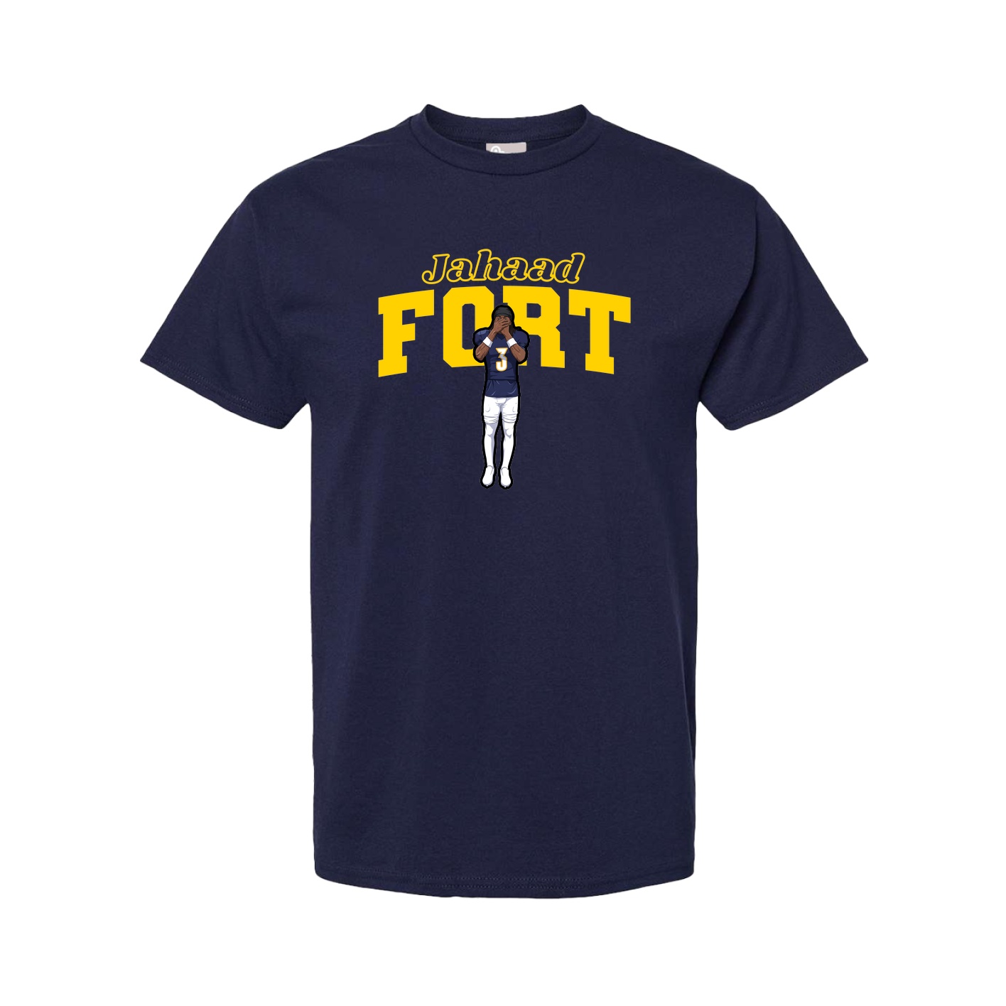 Tee — Name Arch in Navy