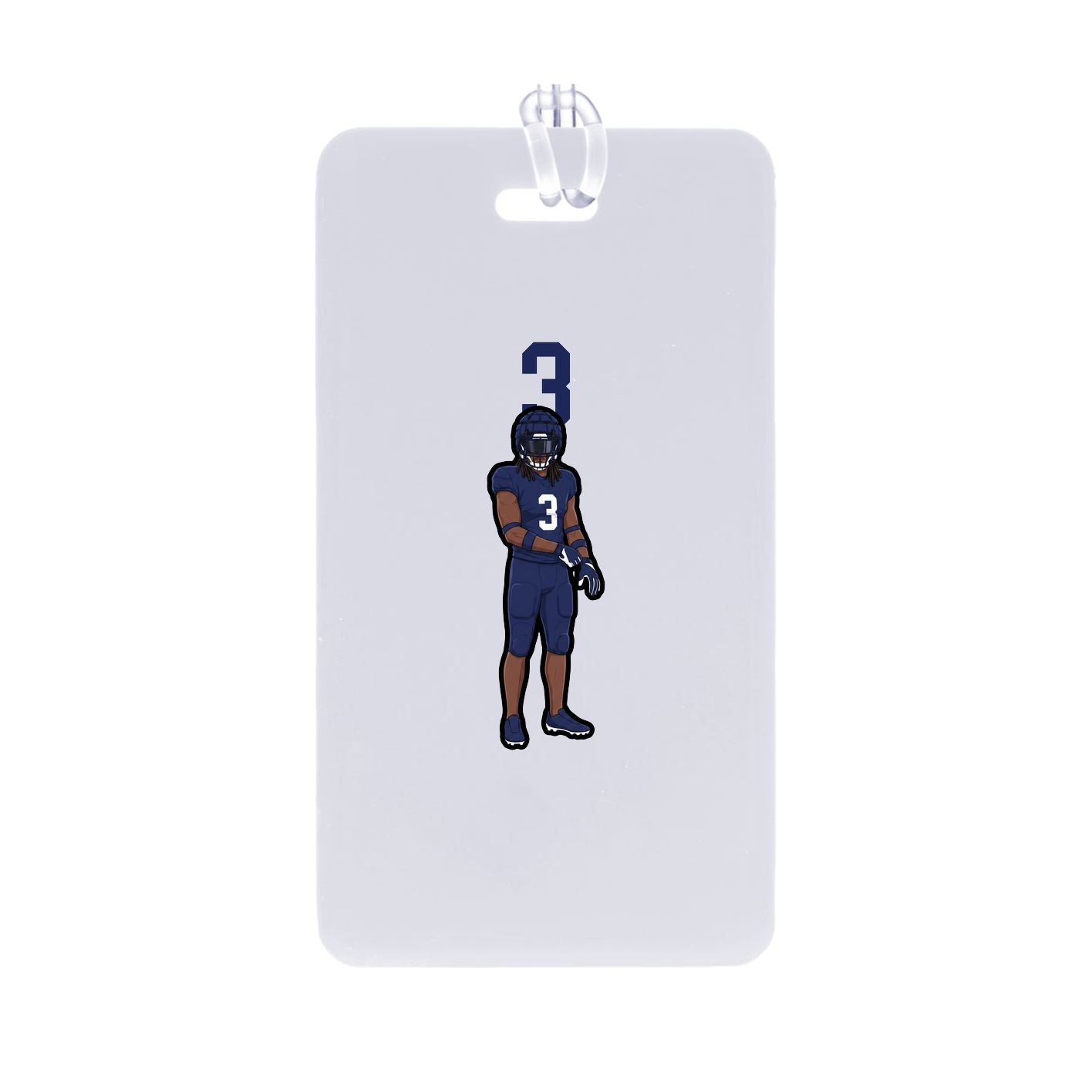 Bag Tag — Number Top in Classic