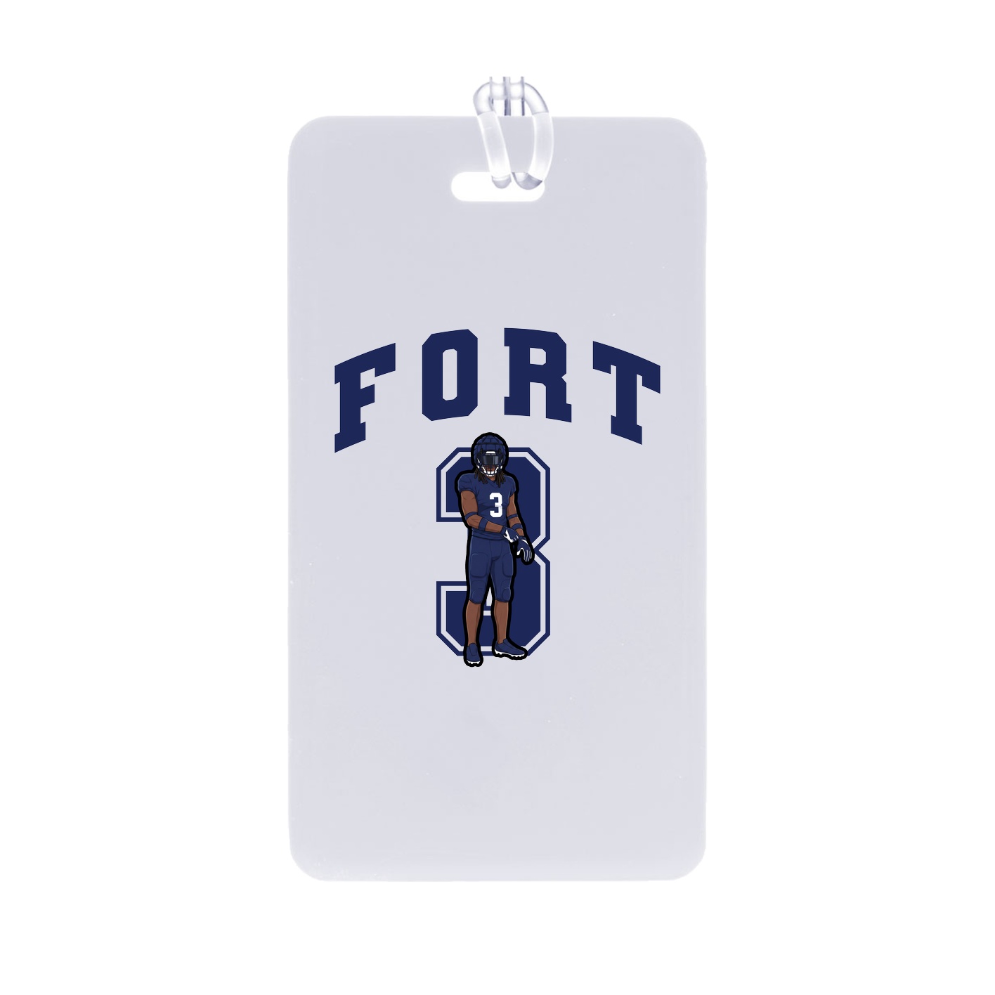 Bag Tag — Number in Classic