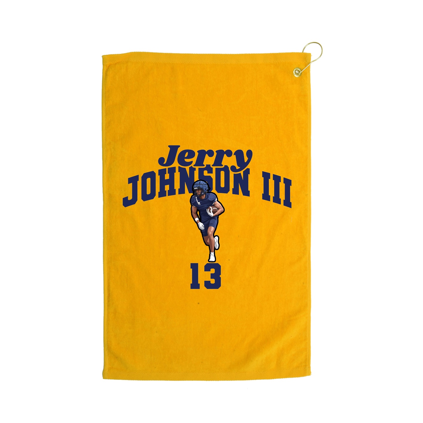 Golf Towel — Signature Arch in Gold