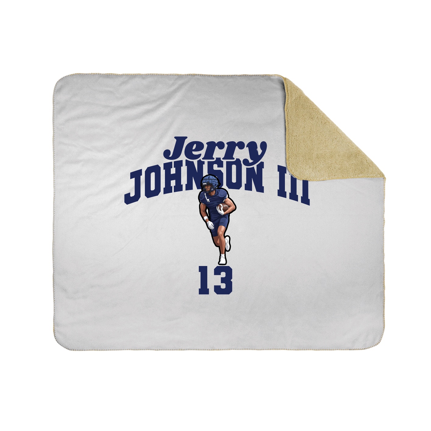 Throw Blanket — Signature Arch in White