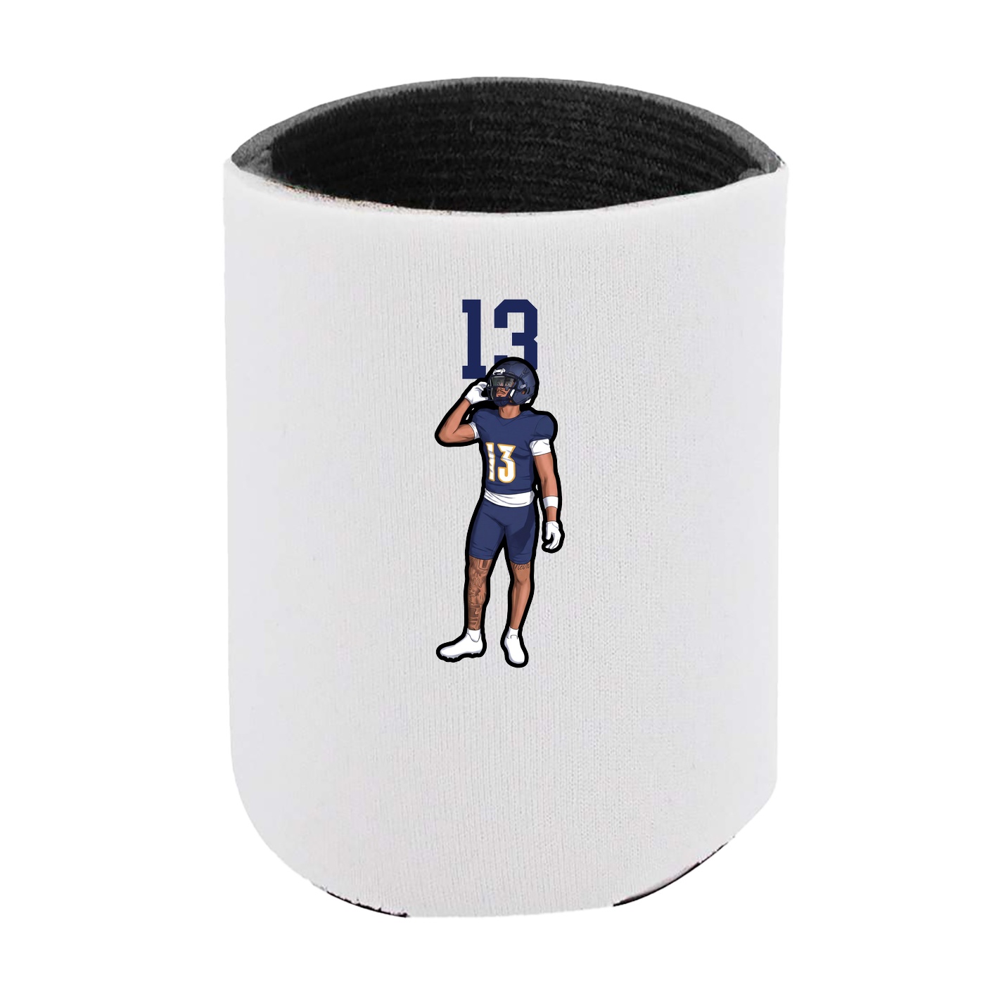 Can Holder — Number Top in White