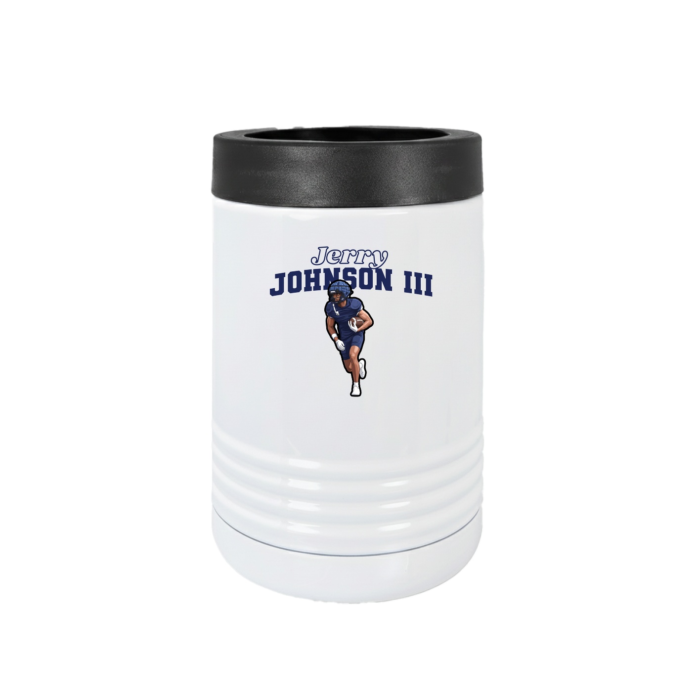Beverage Holder — Name Arch in White