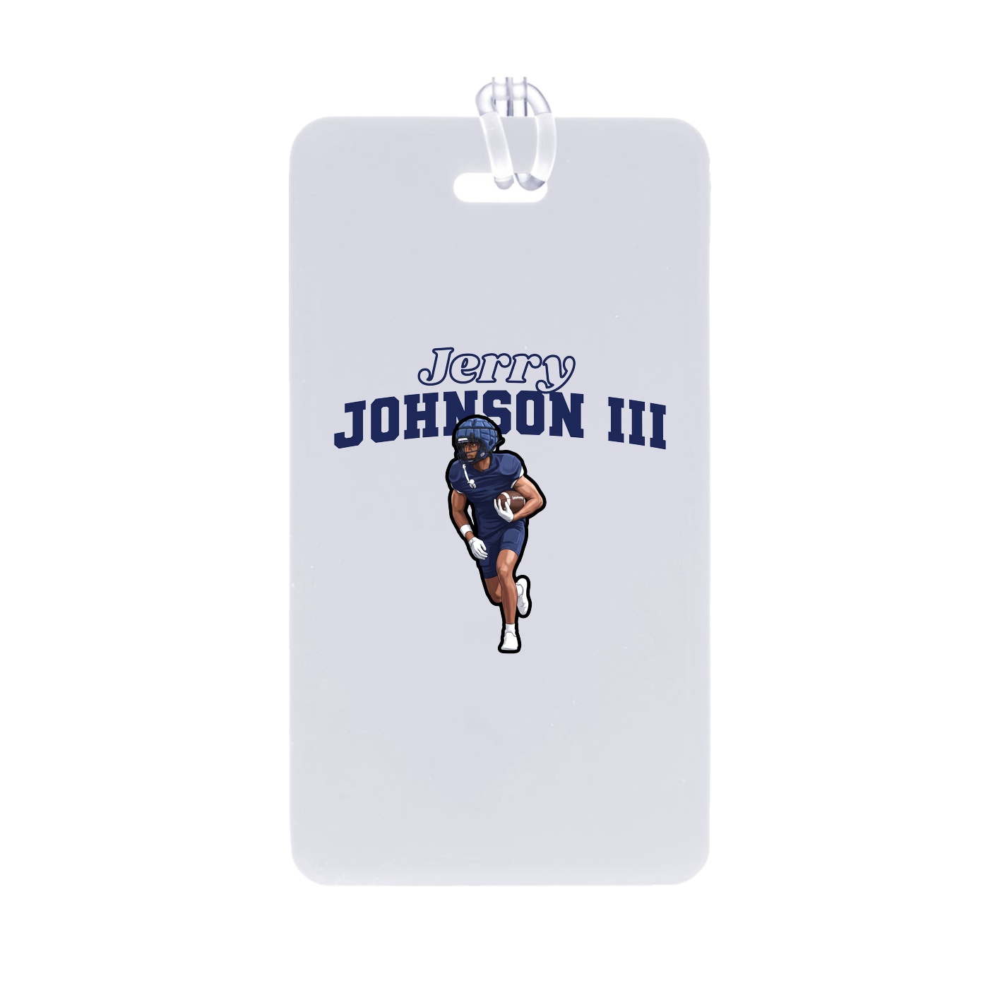 Bag Tag — Name Arch in Classic