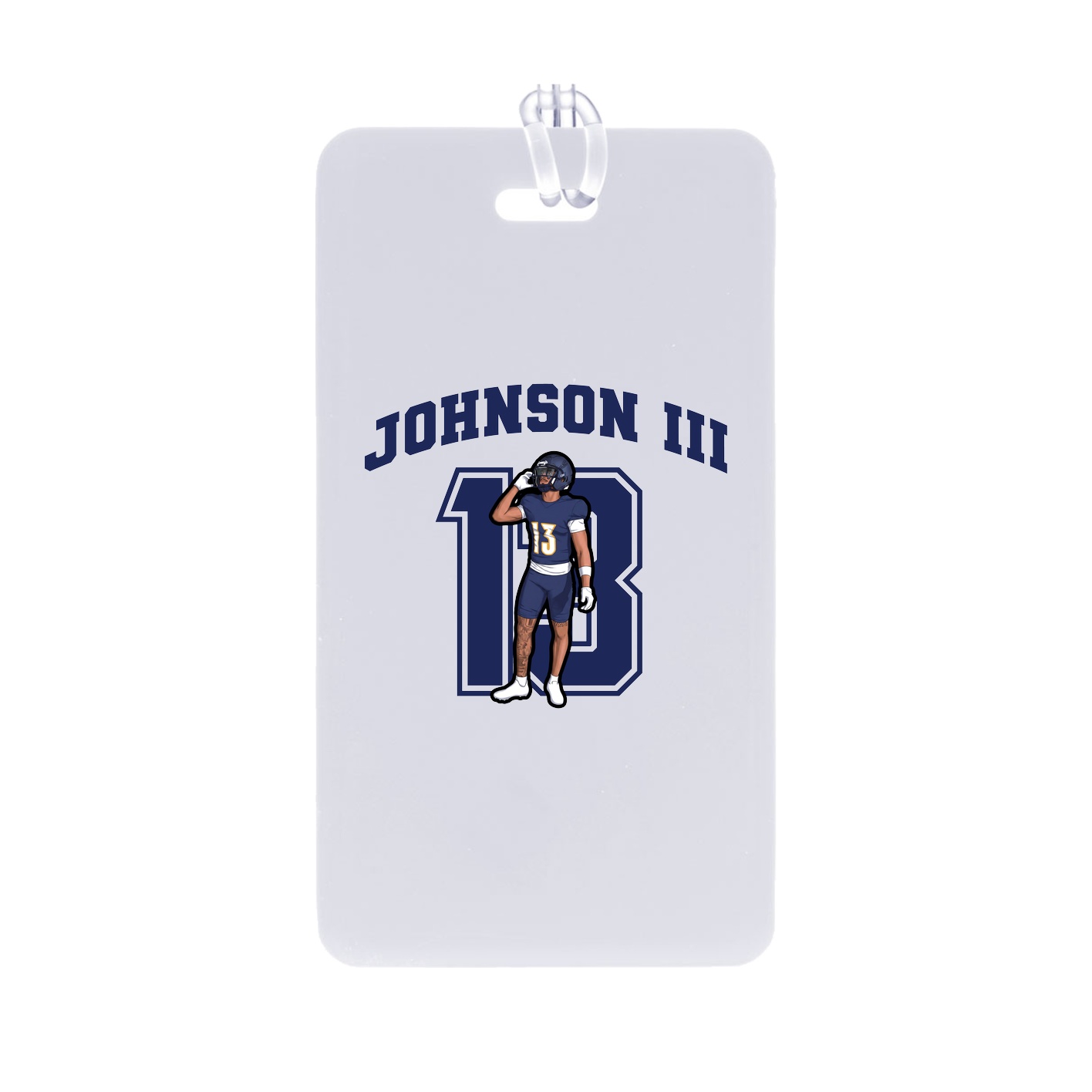 Bag Tag — Number in Classic