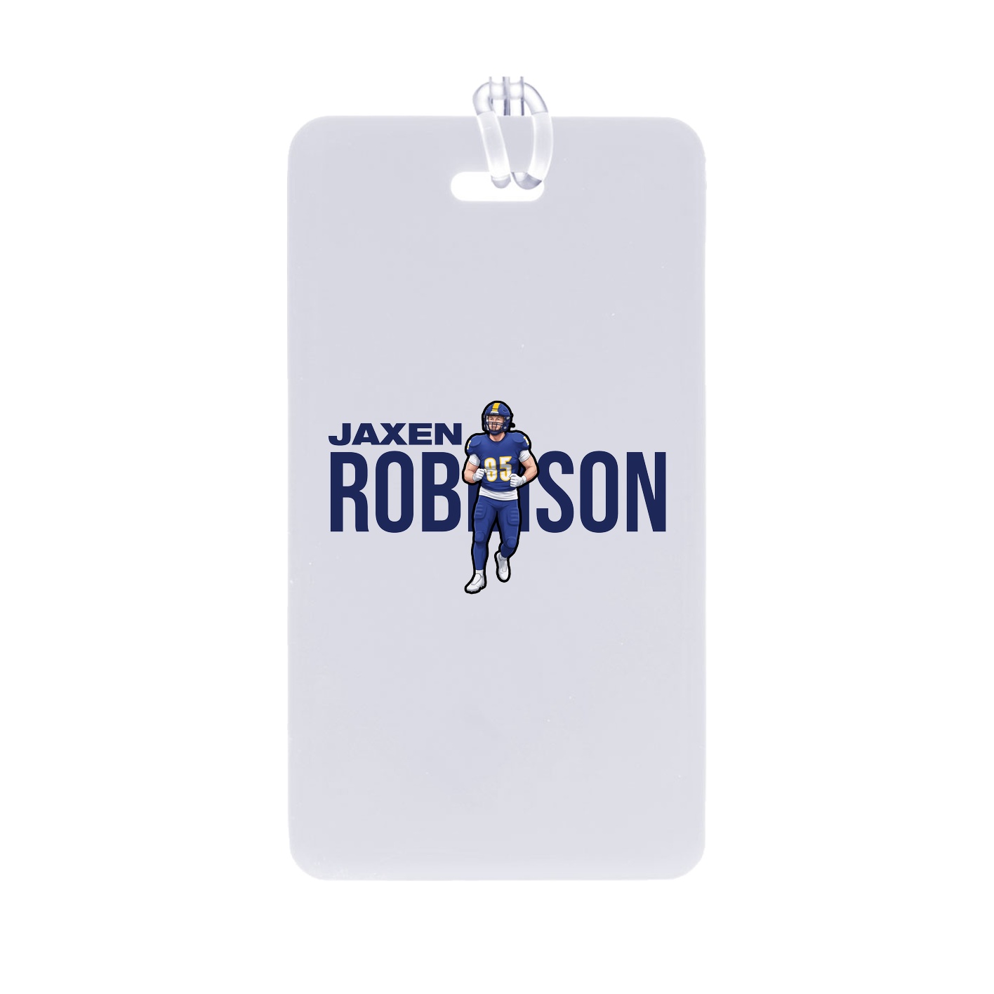 Bag Tag — Player Name in Classic