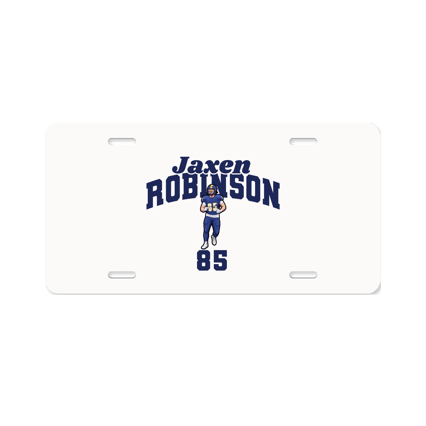 License Plate — Signature Arch in Classic