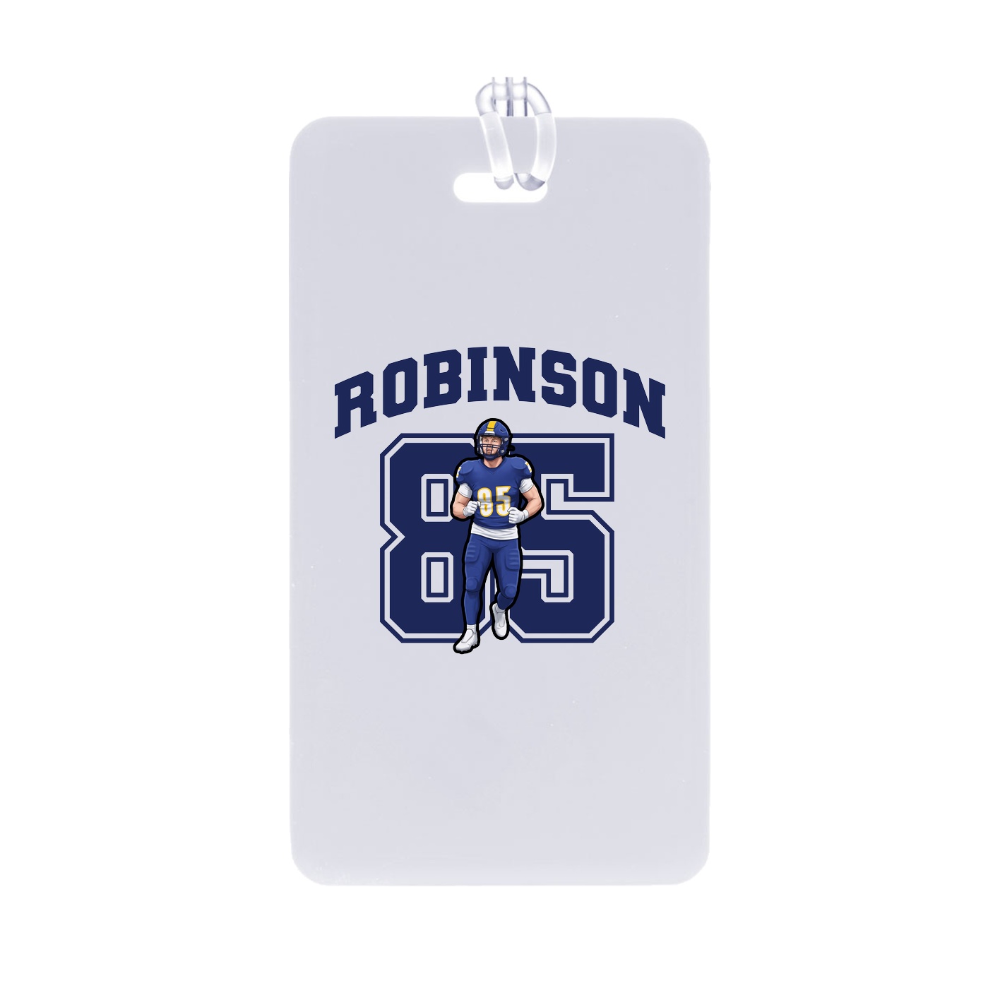 Bag Tag — Number in Classic
