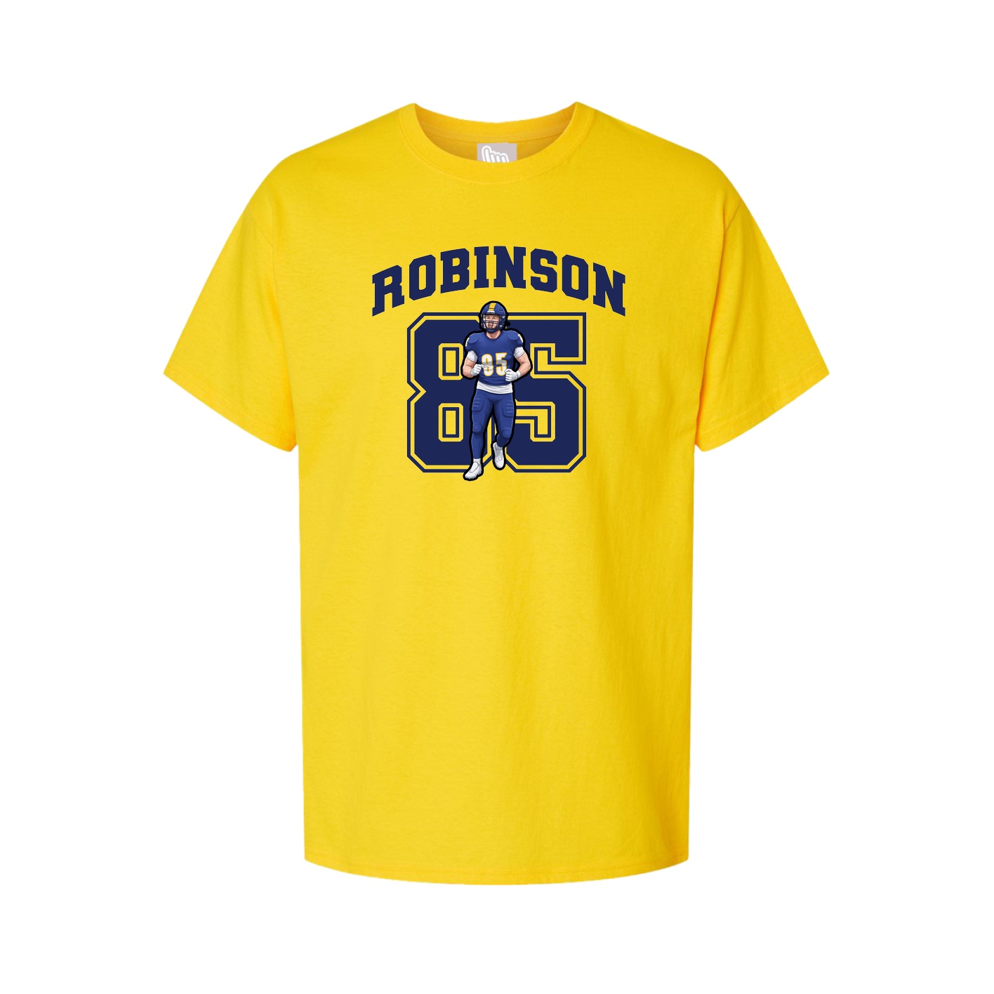 Tee — Number in Gold
