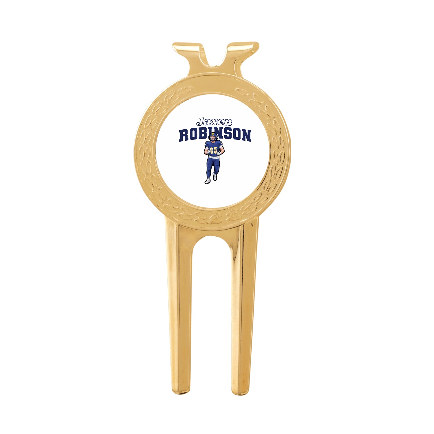 Divot Tool with Ball Marker — Name Arch in Classic