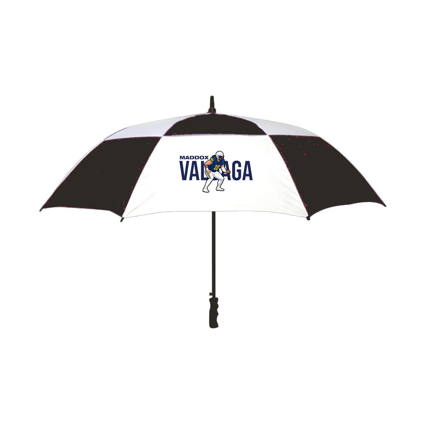 Golf Umbrella — Player Name in Black