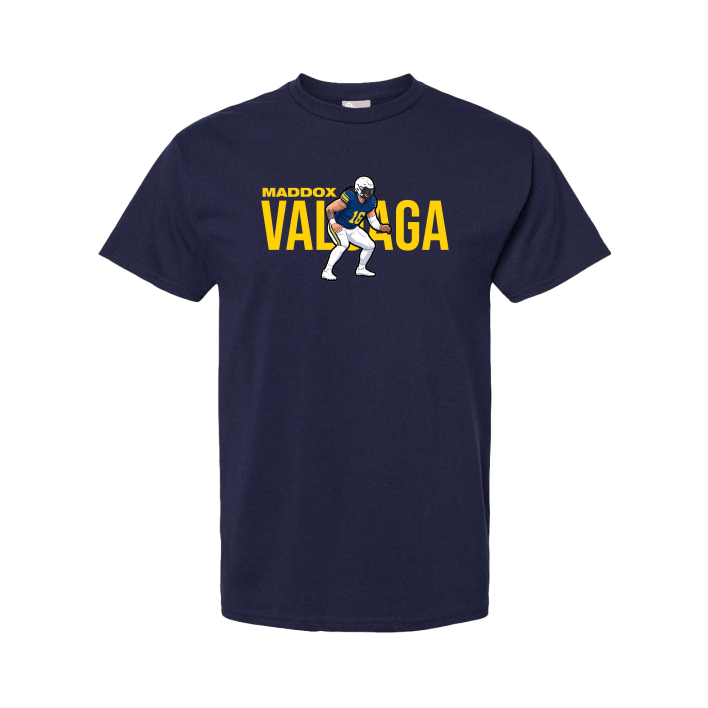 Tee — Player Name in Navy