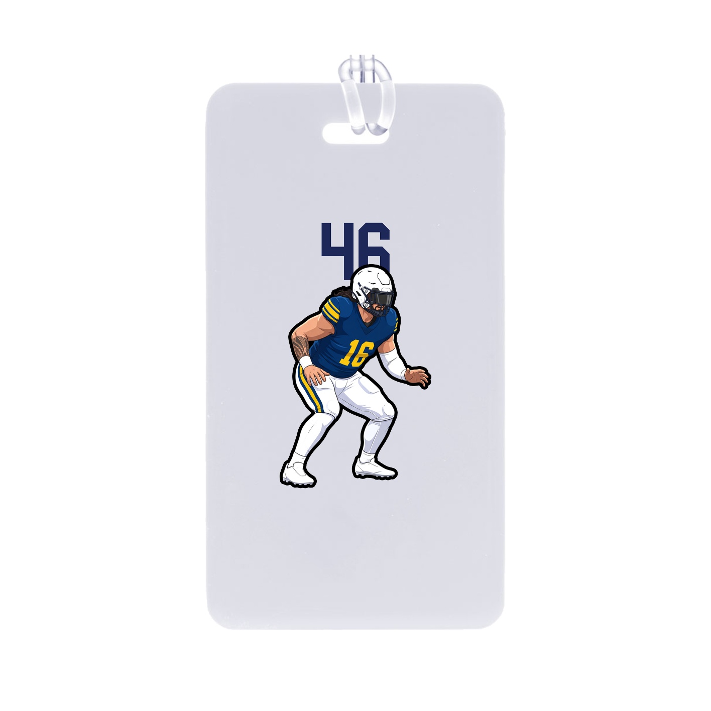 Bag Tag — Number Top in Classic