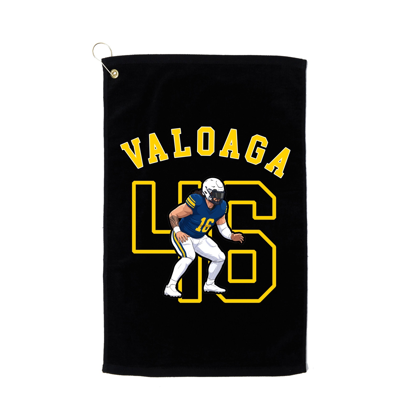 Golf Towel — Shirsey Arch in Black