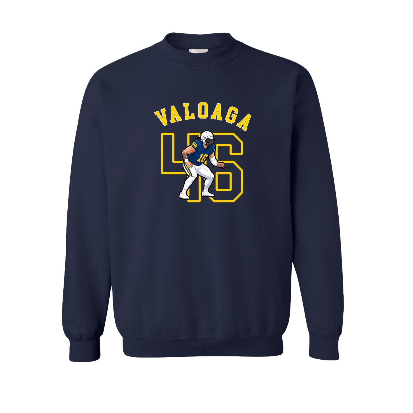 Fleece Crew — Shirsey Arch in Navy