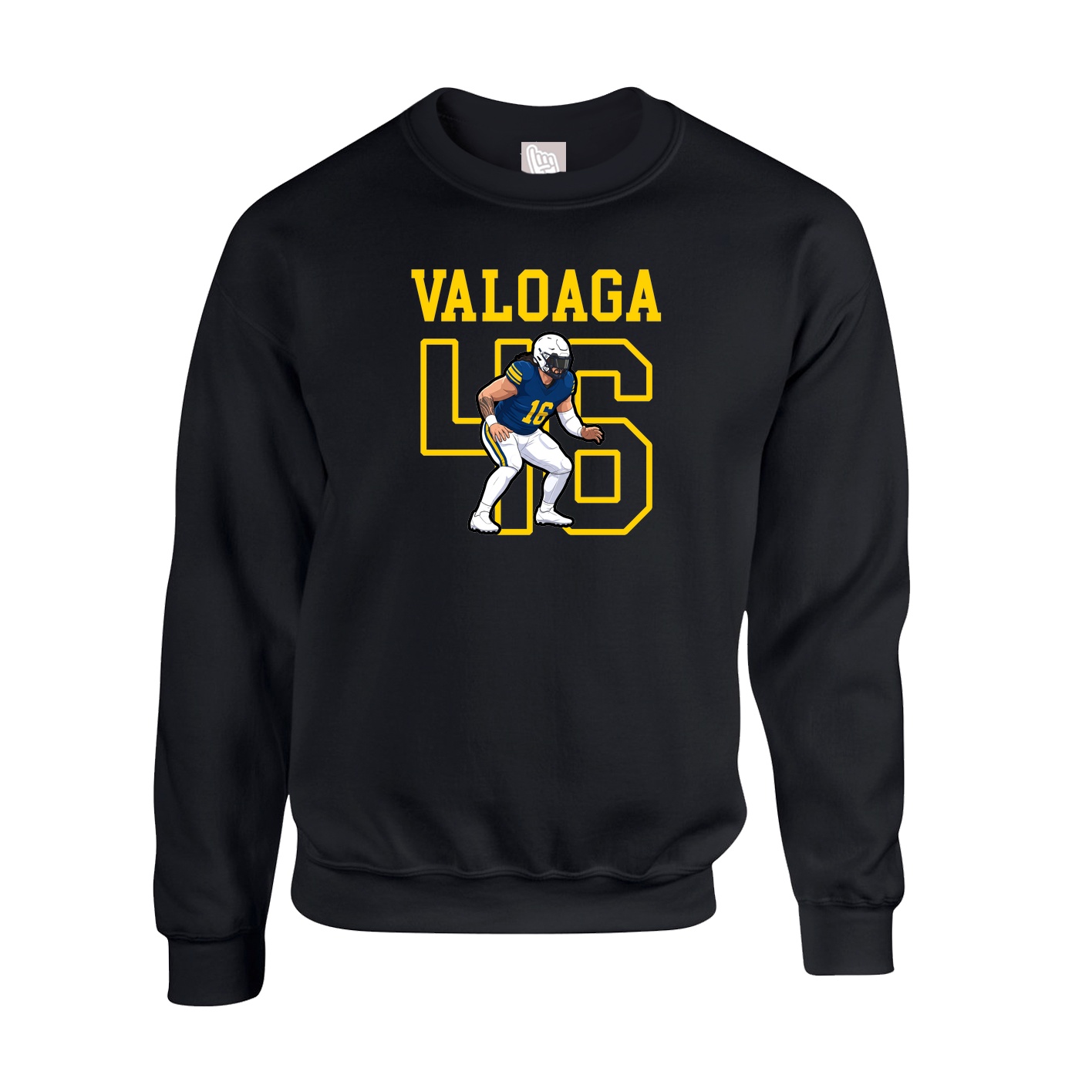 Fleece Crew — Shirsey in Black