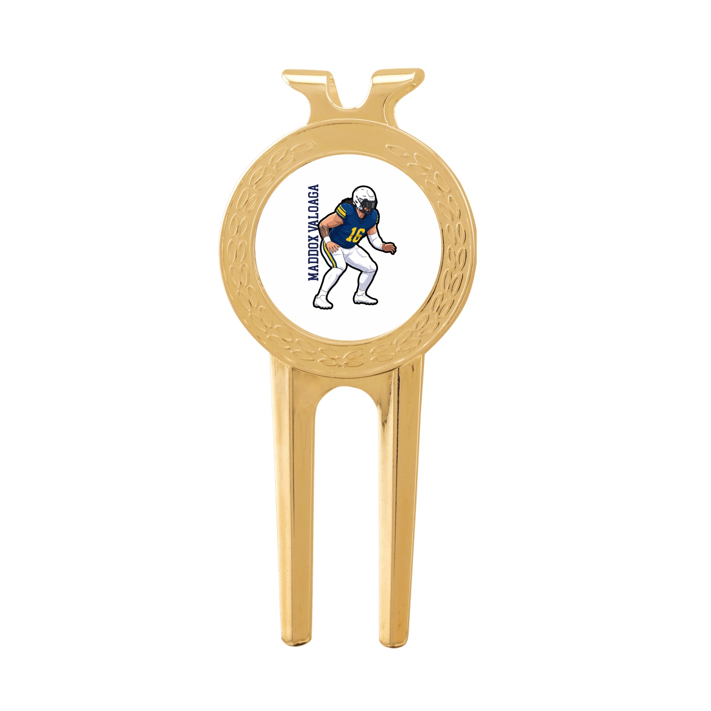 Divot Tool with Ball Marker — Name Vertical in Classic