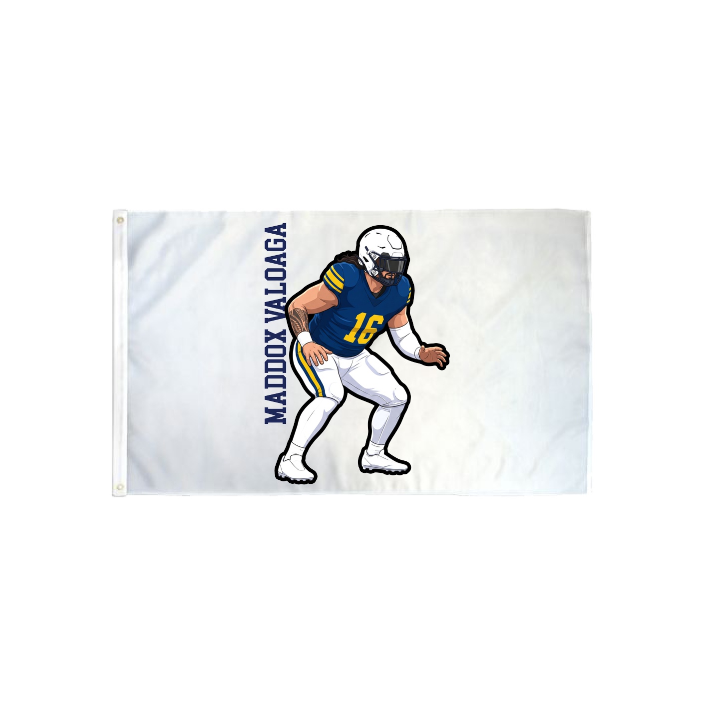 3x5 Flag — Name Vertical in Classic