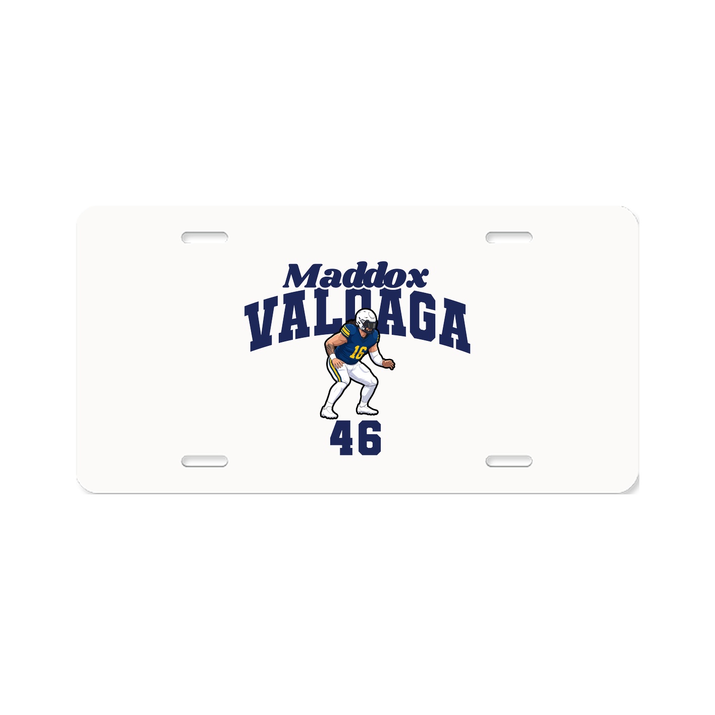 License Plate — Signature Arch in Classic
