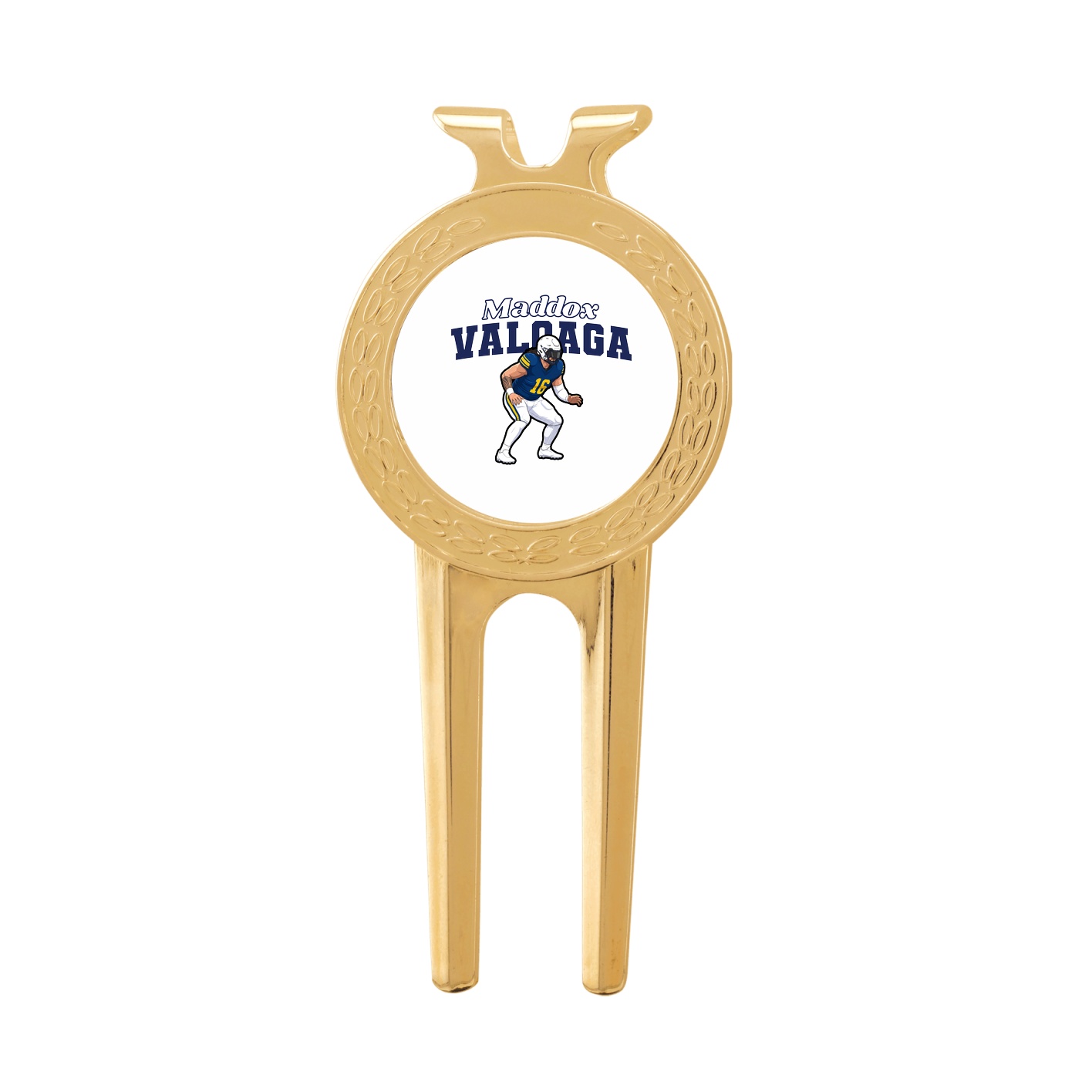 Divot Tool with Ball Marker — Name Arch in Classic