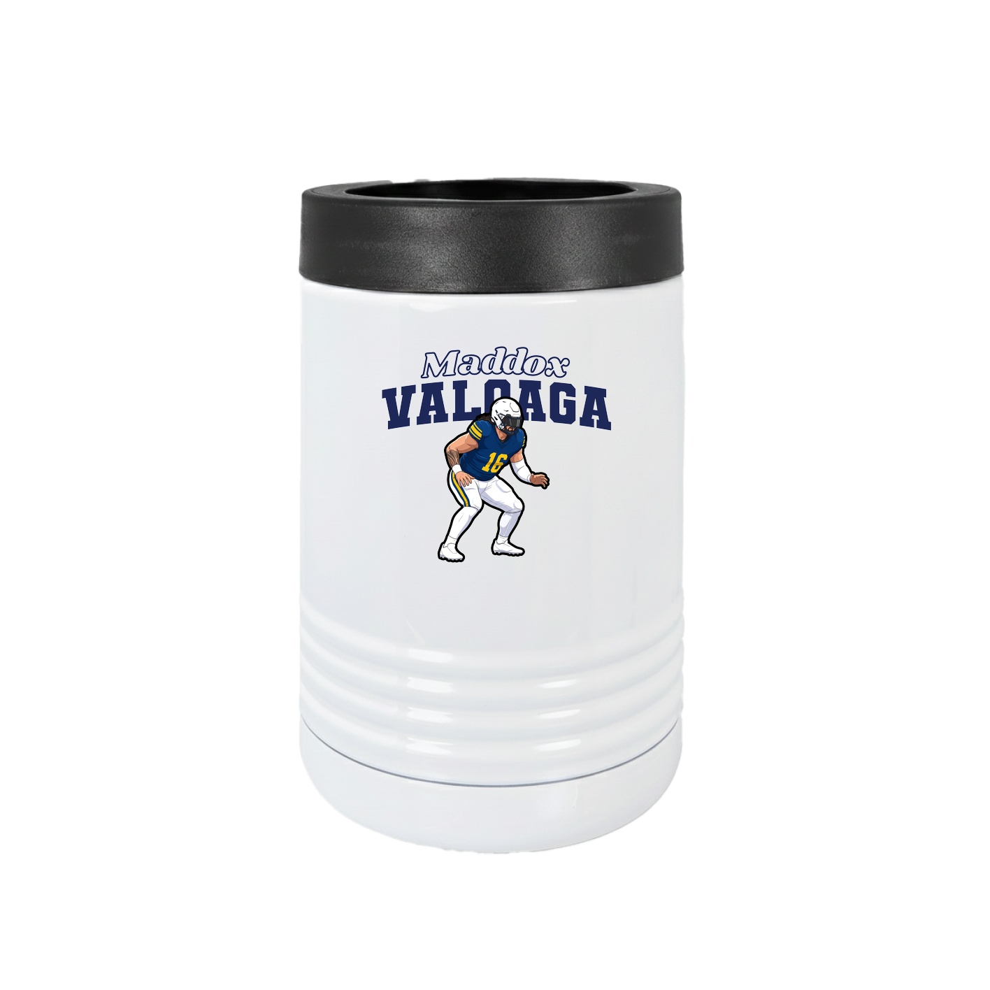 Beverage Holder — Name Arch in White