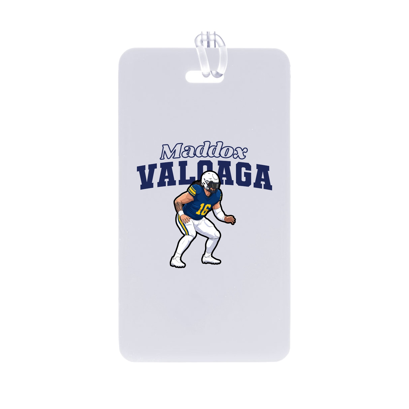 Bag Tag — Name Arch in Classic