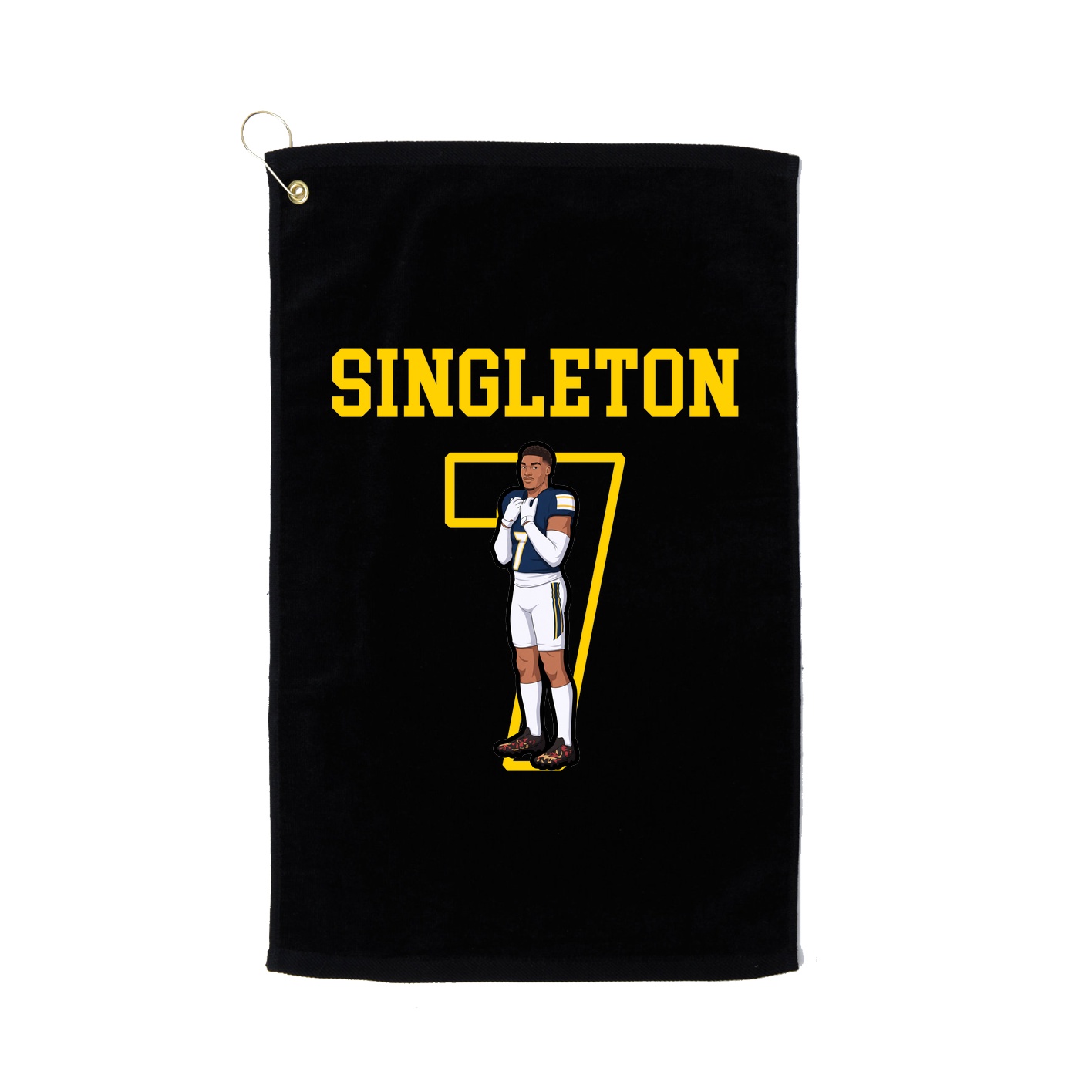 Golf Towel — Shirsey in Black