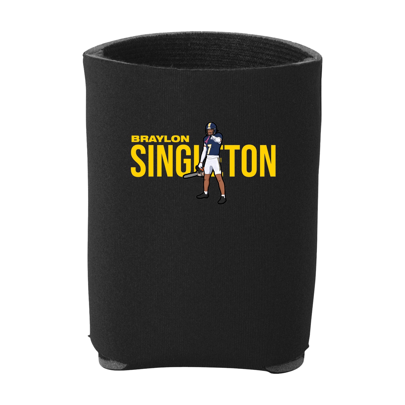 Can Holder — Player Name in Black