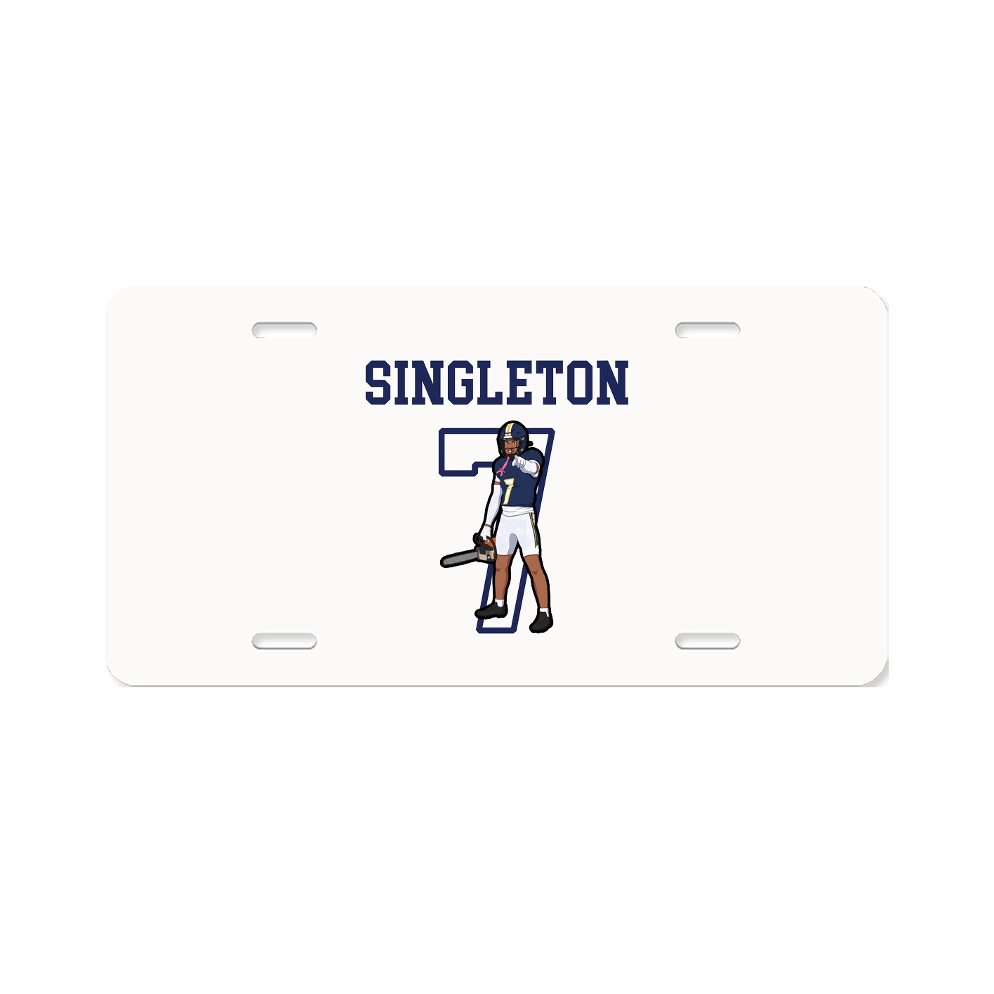 License Plate — Shirsey in Classic
