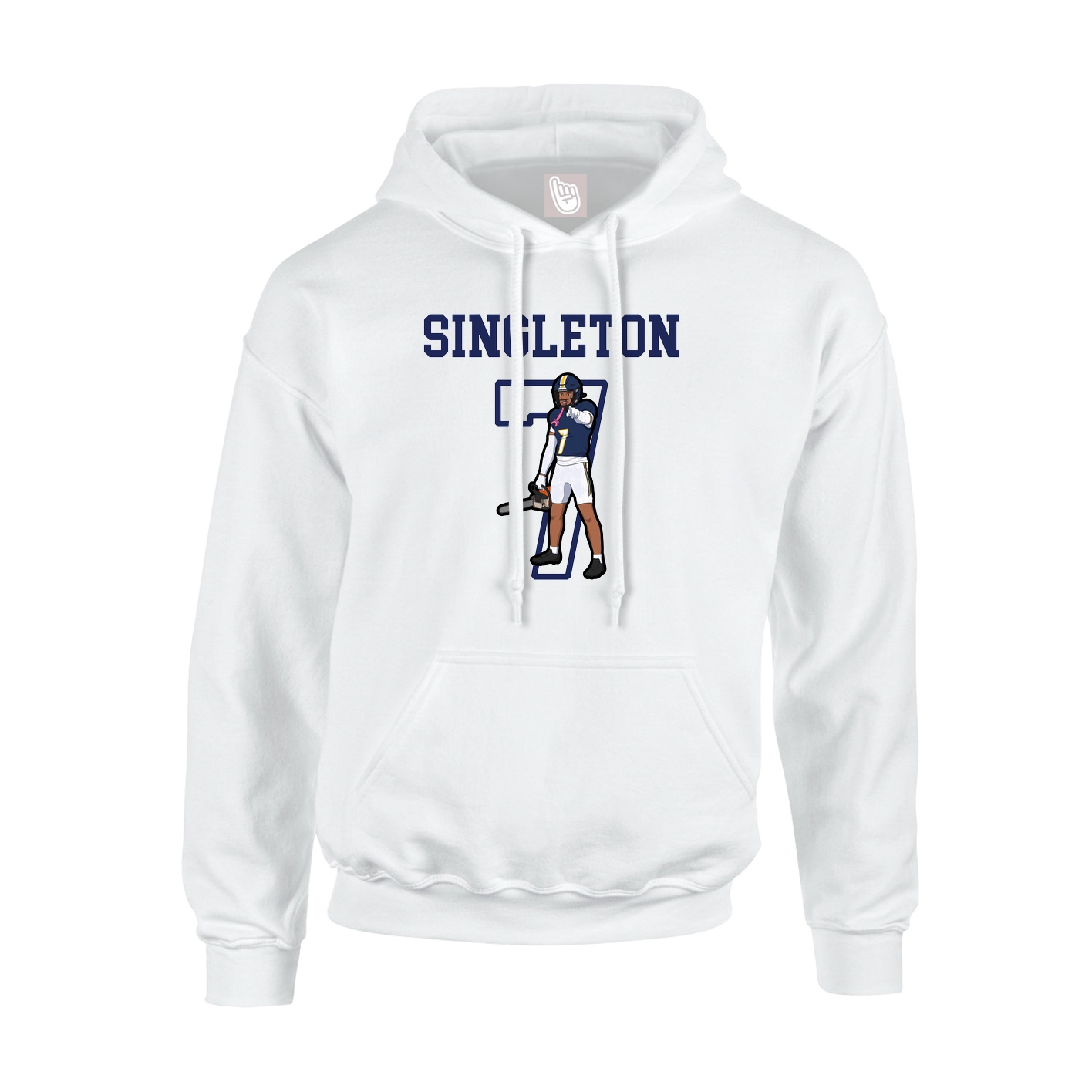 Youth Hoodie — Shirsey in White
