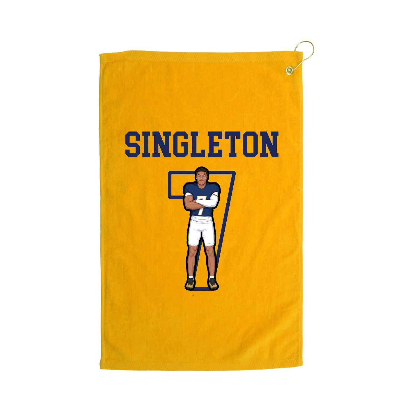 Golf Towel — Shirsey in Gold