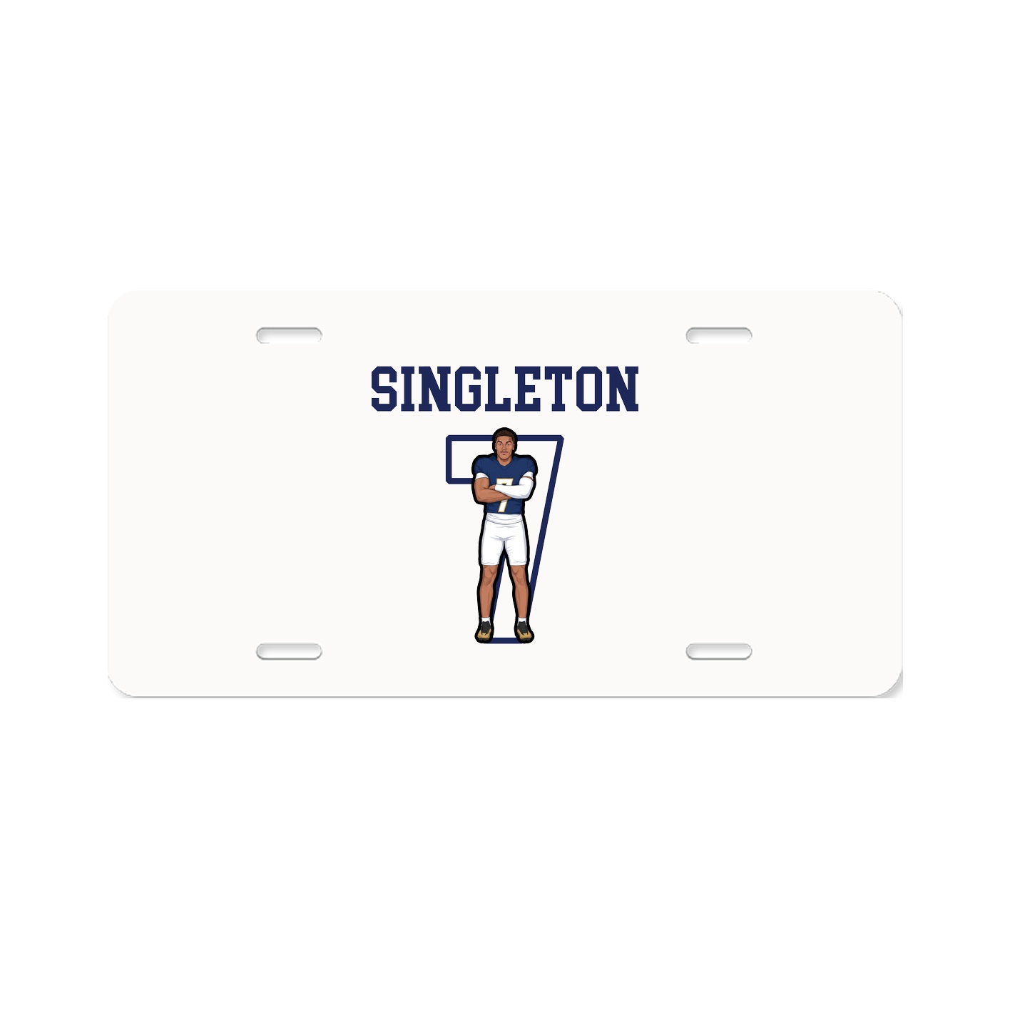 License Plate — Shirsey in Classic