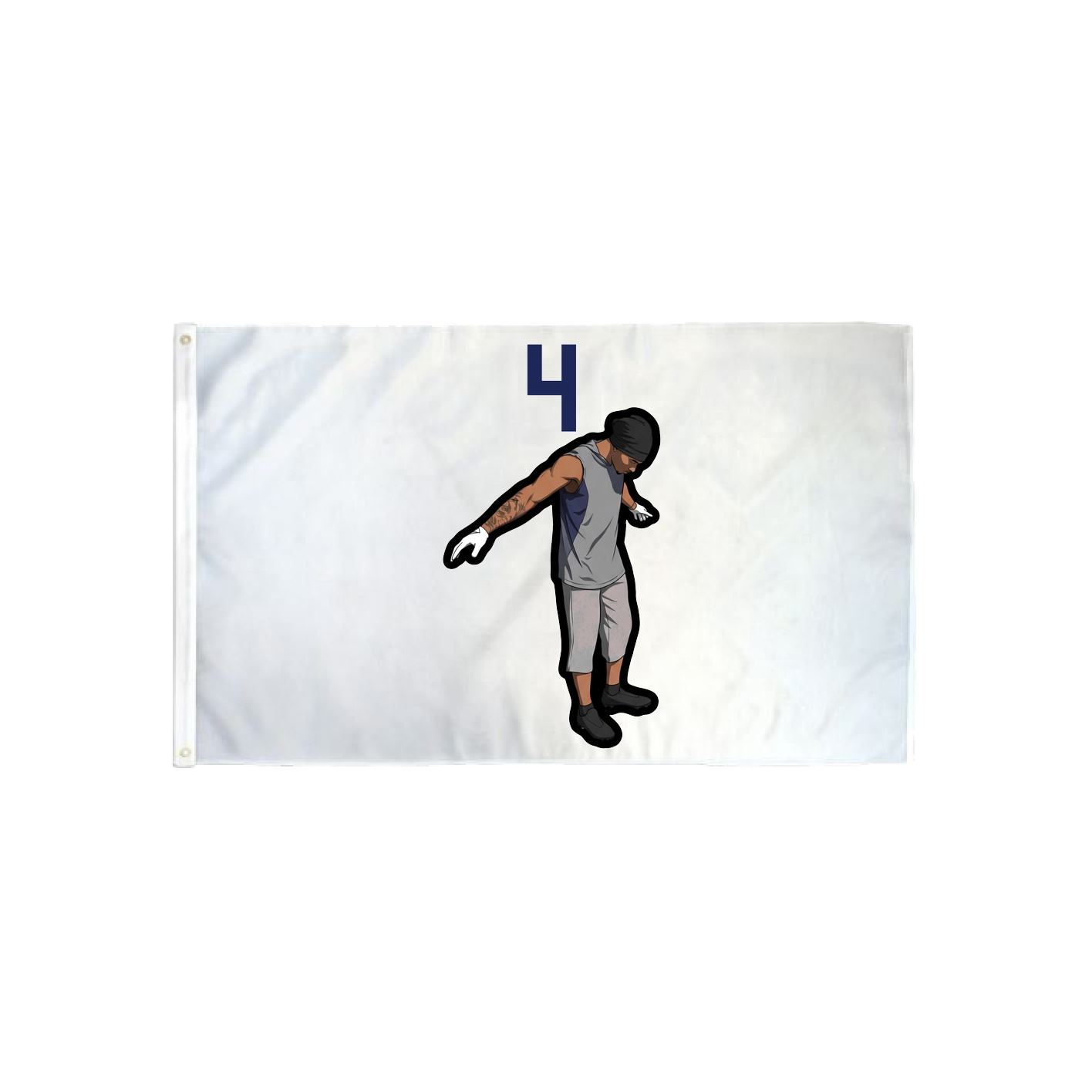 3x5 Flag — Number Top in Classic