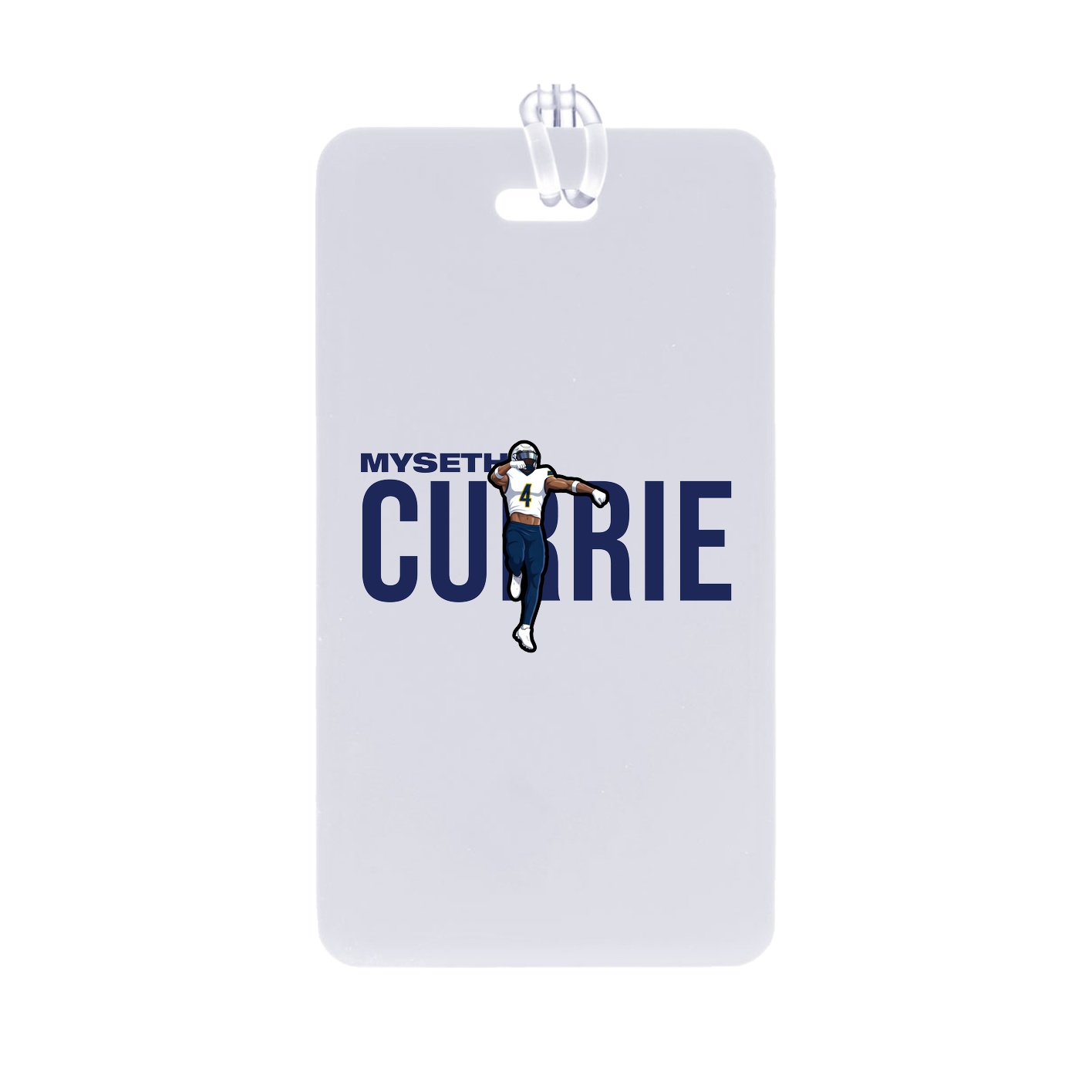 Bag Tag — Player Name in Classic
