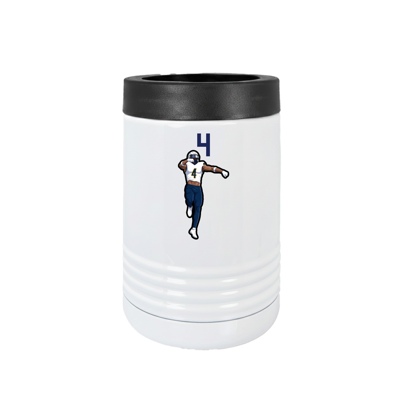 Beverage Holder — Number Top in White